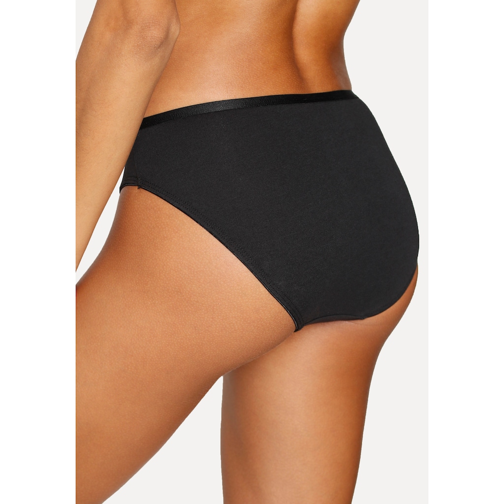 Vivance Jazz-Pants Slips, (5er-Pack), aus elastischer Baumwoll-Qualität