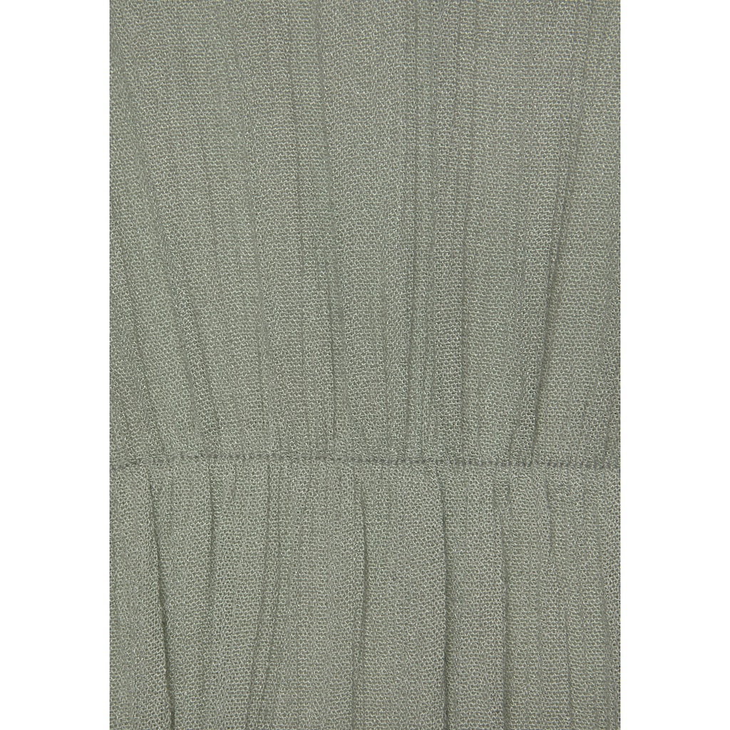 LASCANA Tunika, aus gekreppter Viskose, Blusenkleid, Strandmode, transparent