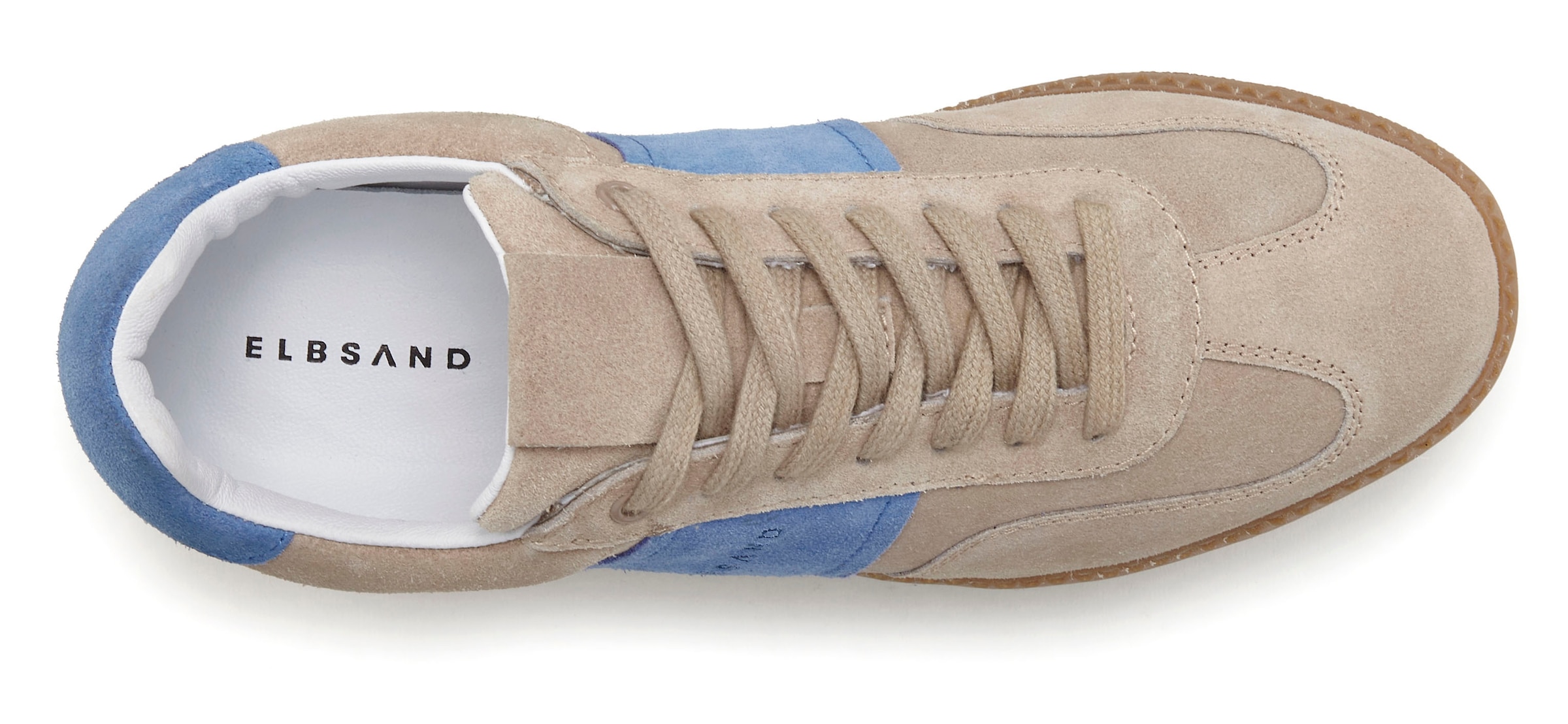 Elbsand Sneaker »Freizeitschuh, Schnürschuh«, Retro Sneaker,Lederschuh, Schnürhalbschuh, Halbschuh aus Leder Unisex