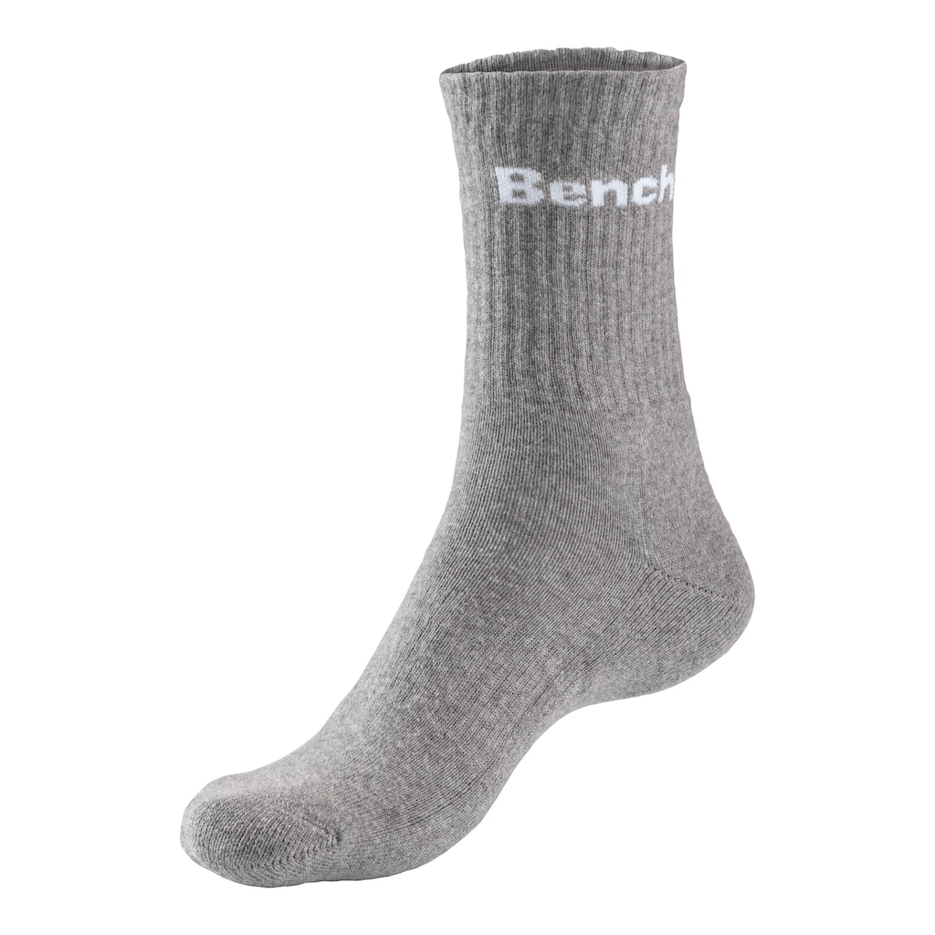 Bench. Tennissocken, (Packung, 6 Paar), mit Fuss Polsterung