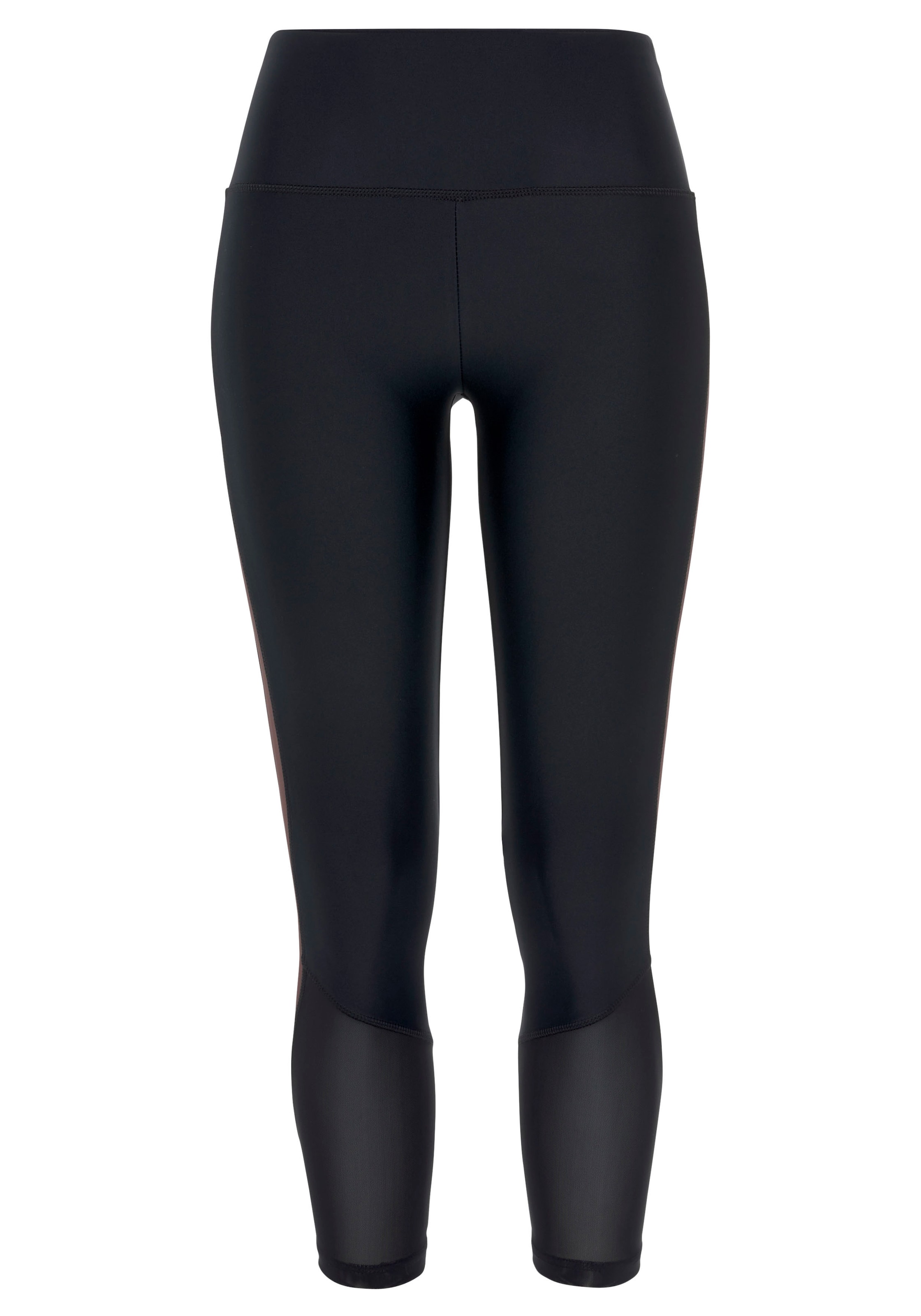 LASCANA ACTIVE 7/8-Leggings, mit Netzeinsätzen