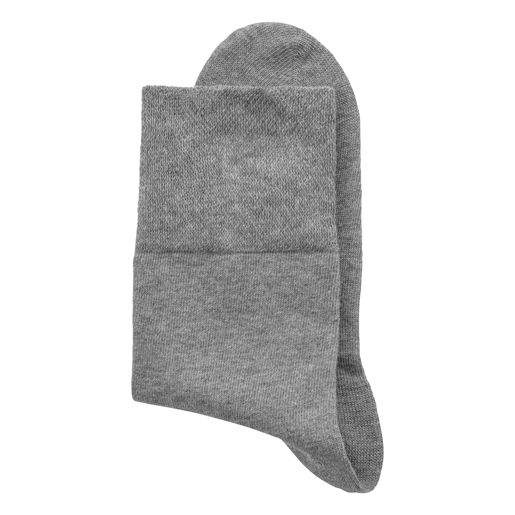 H.I.S Socken, (Packung, 3 Paar), mit Komfortbund auch für Diabetiker geeignet