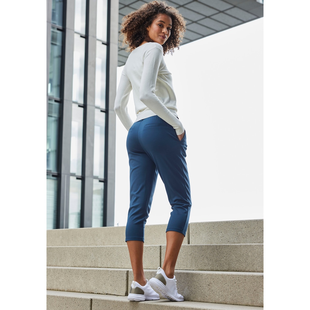 LASCANA Caprileggings, mit seitlichen Taschen, Loungewear