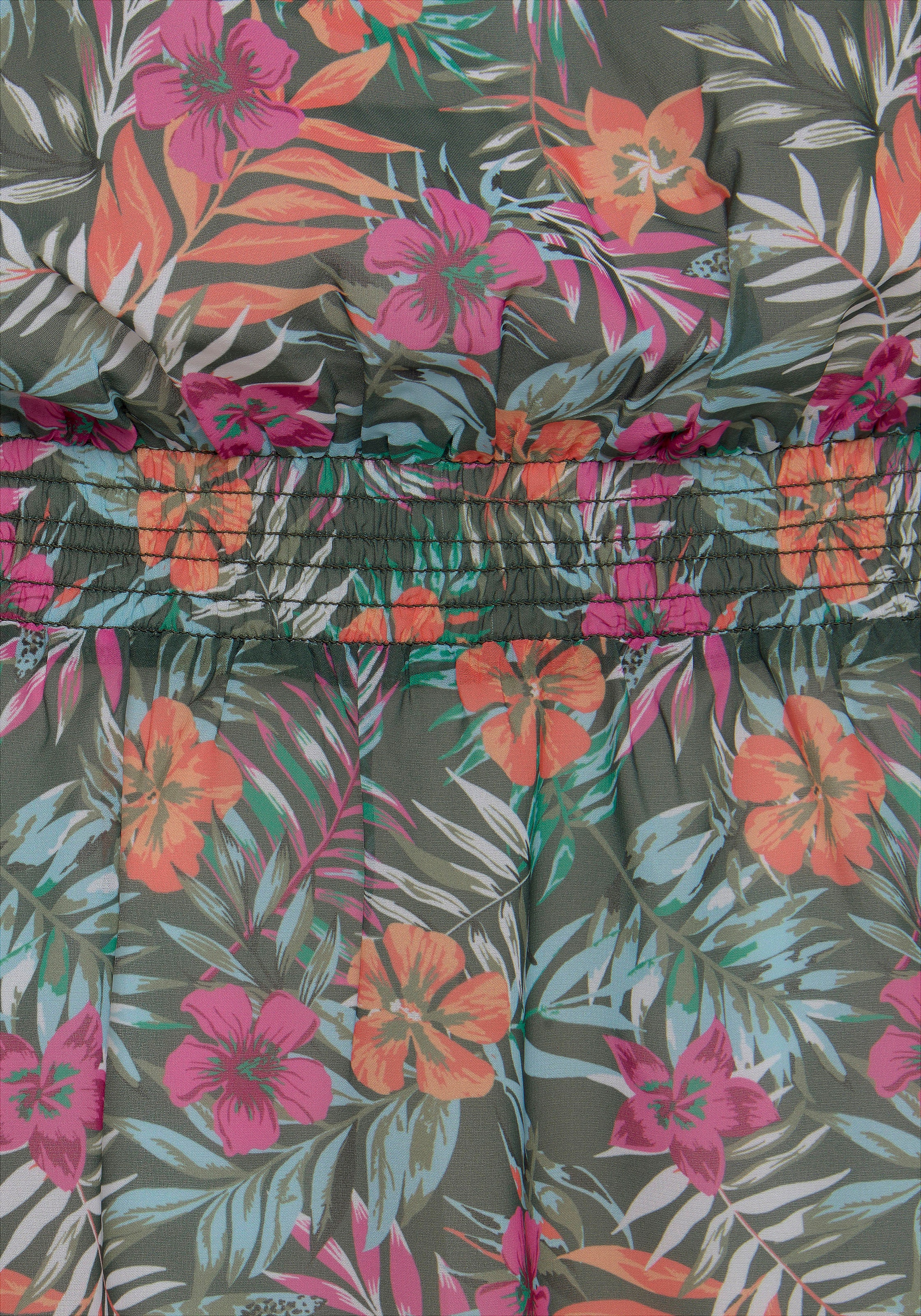 Venice Beach Tunique en mousseline mit Alloverdruck, Cover-Up, Strandmode