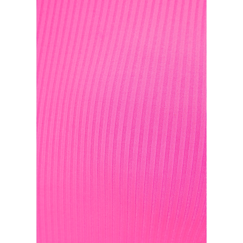 Venice Beach Crop-Bikini-Top »Lucky«, mit V-Bügel Detail vorne