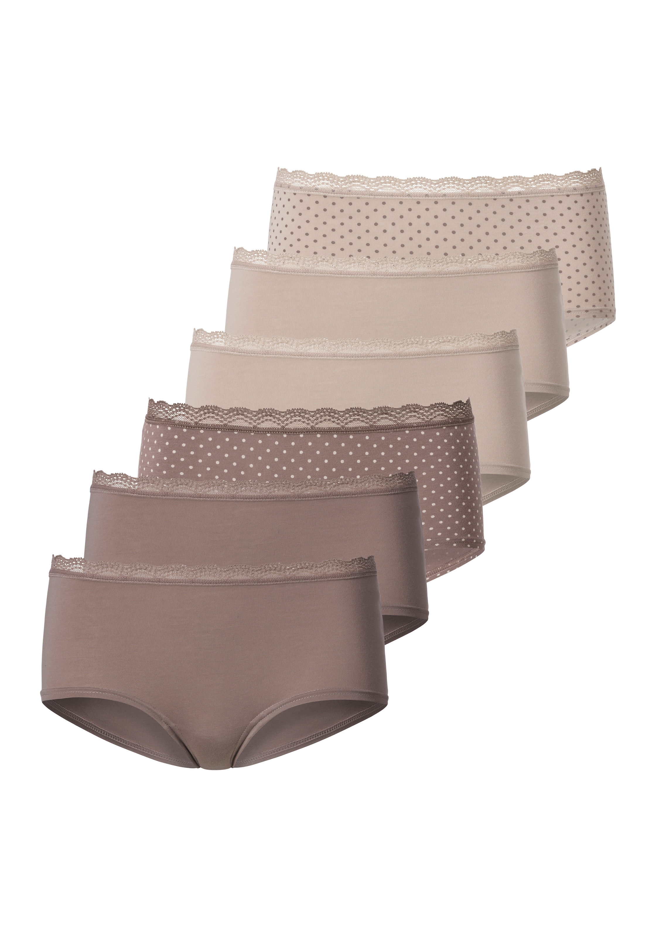 Vivance Hüftpanty Packung, 6 Stk. angenehm elastische Qualität