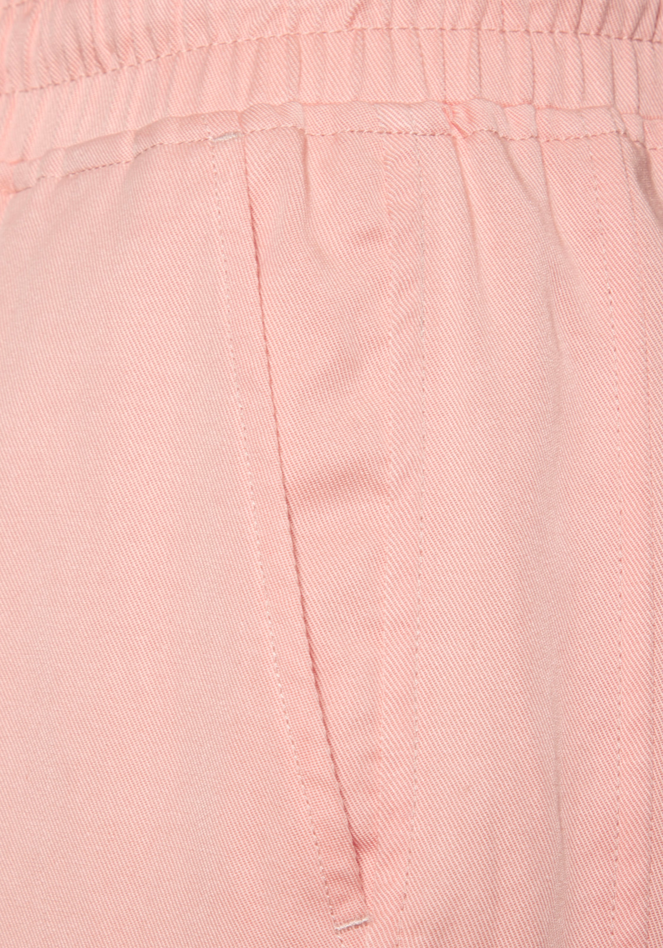LASCANA Schlupfhose, aus Webware, elastische Stoffhose mit Taschen