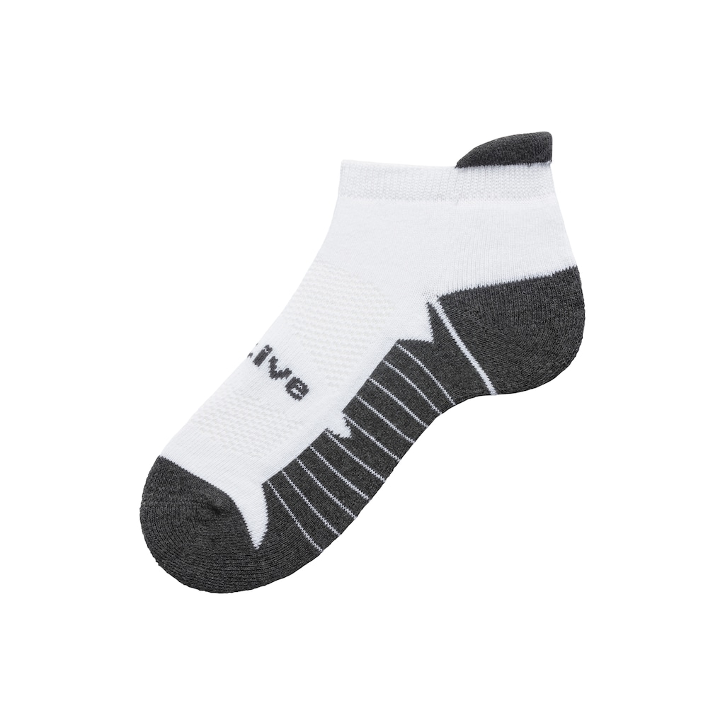 LASCANA ACTIVE Sneakersocken, (Packung, 6 Paar), mit weicher Frotteesohle