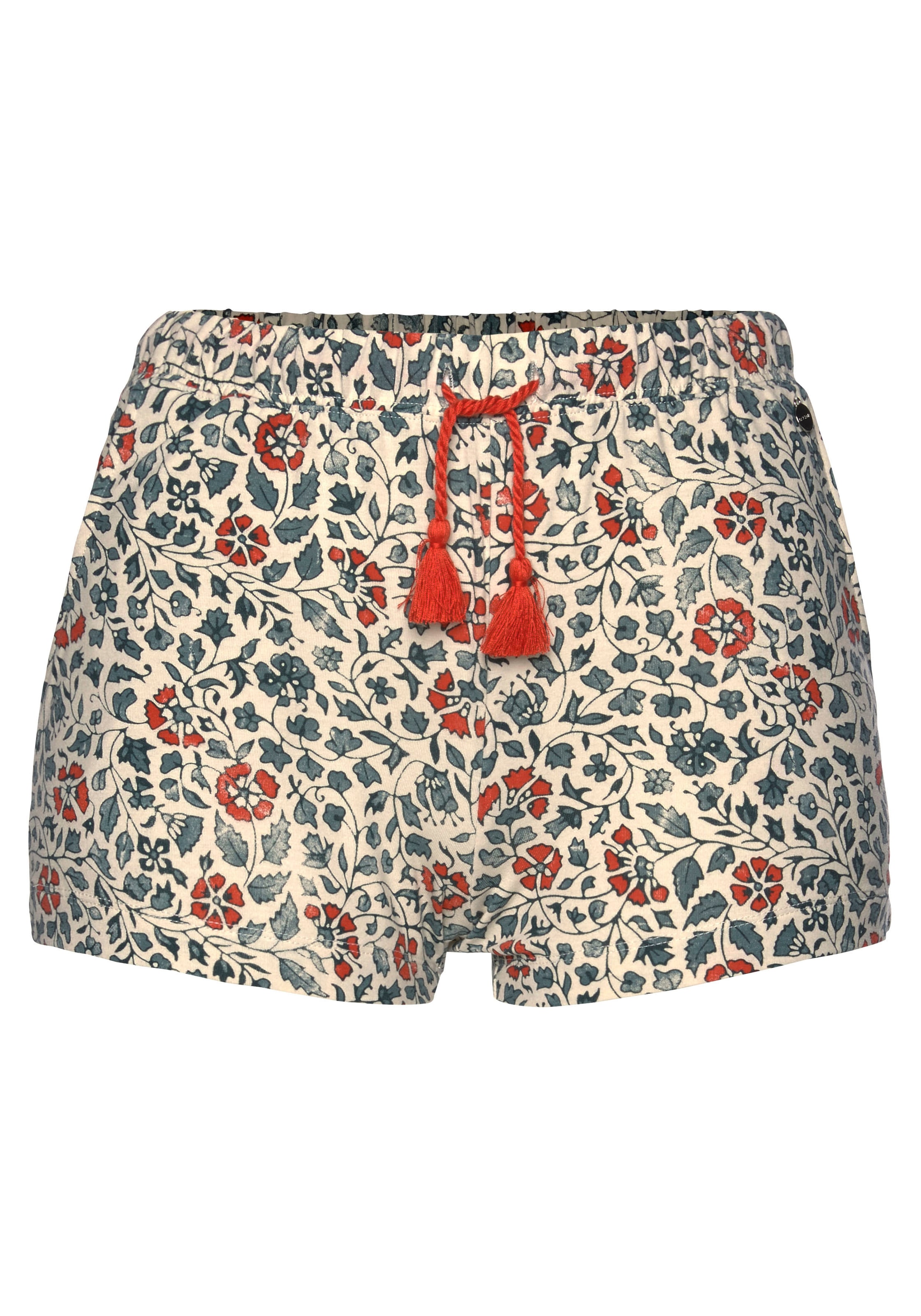 LASCANA Schlafshorts  im Blumen Allover-Druck