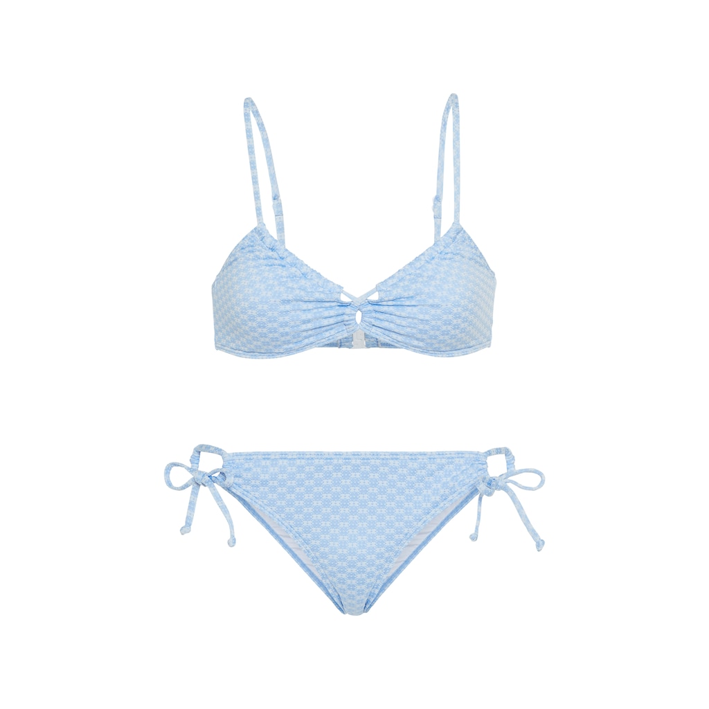 LSCN by LASCANA Bustier-Bikini, mit trendigen Cut-Outs