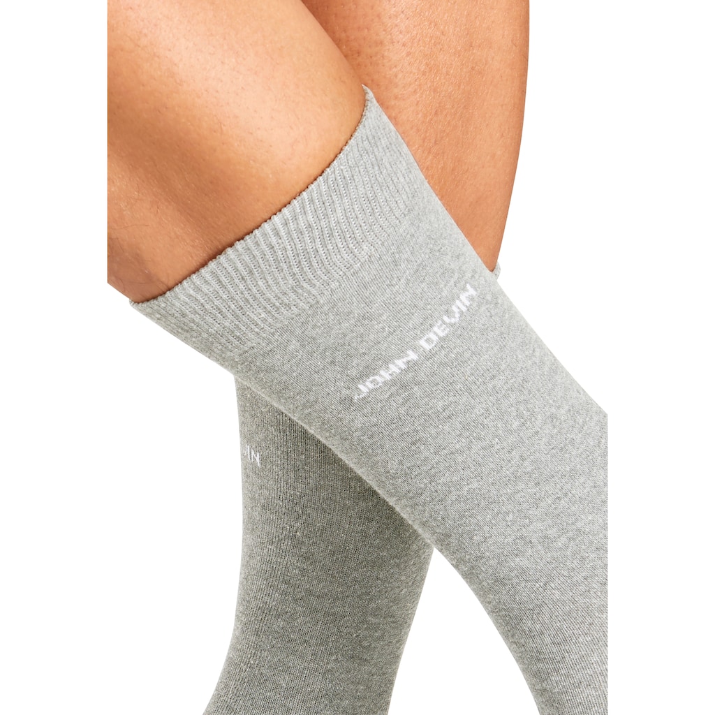John Devin Basicsocken, (Packung, 7 Paar), für jeden Tag