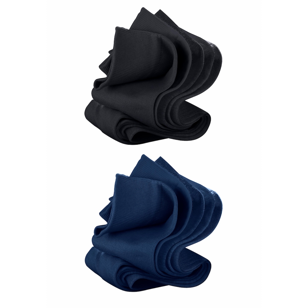 H.I.S Freizeitsocken, (Packung, 10 Paar), mit weichen Rippbündchen