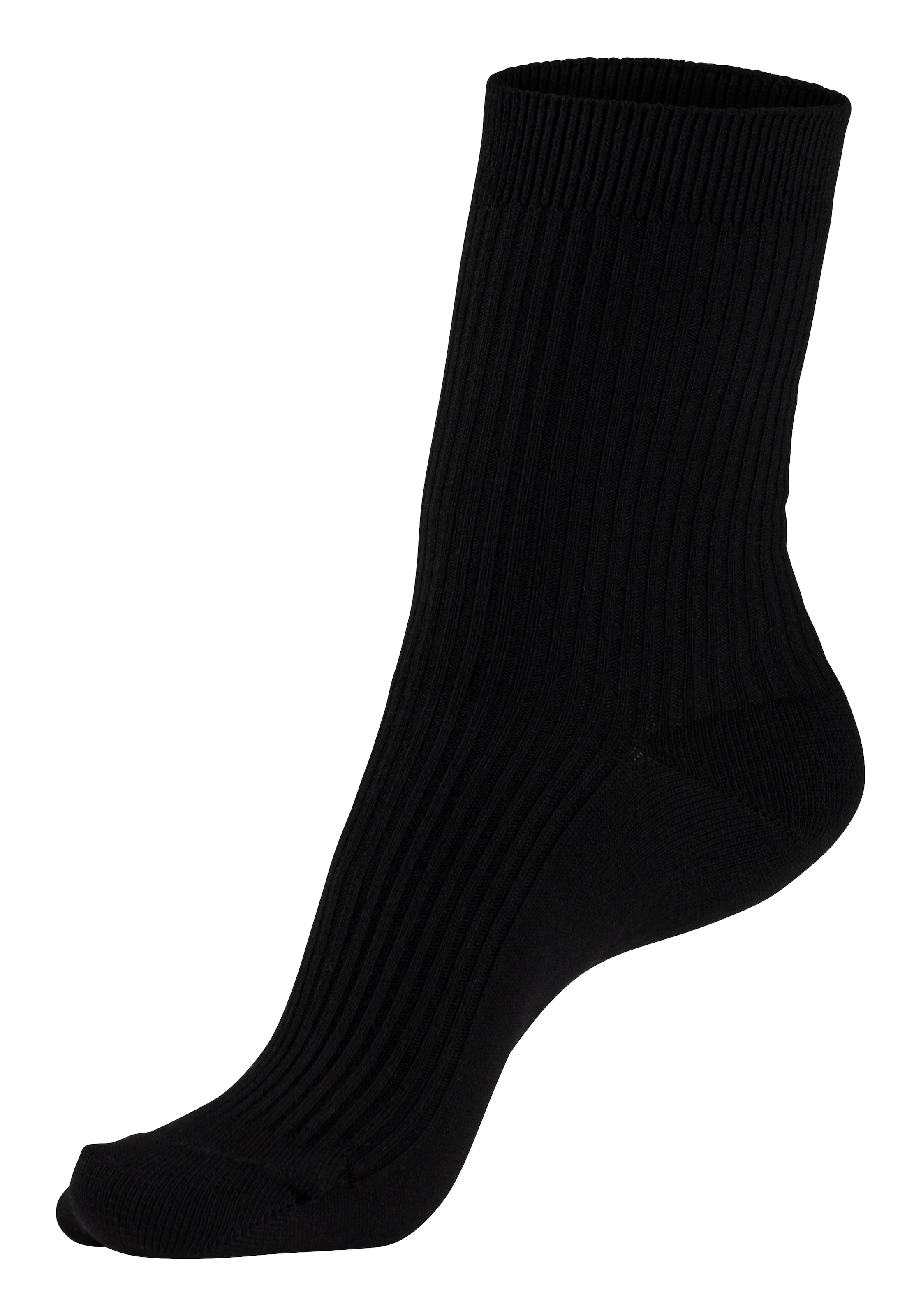 Lavana Basicsocken Packung, 5 Stk. tlg. mit feiner Rippe