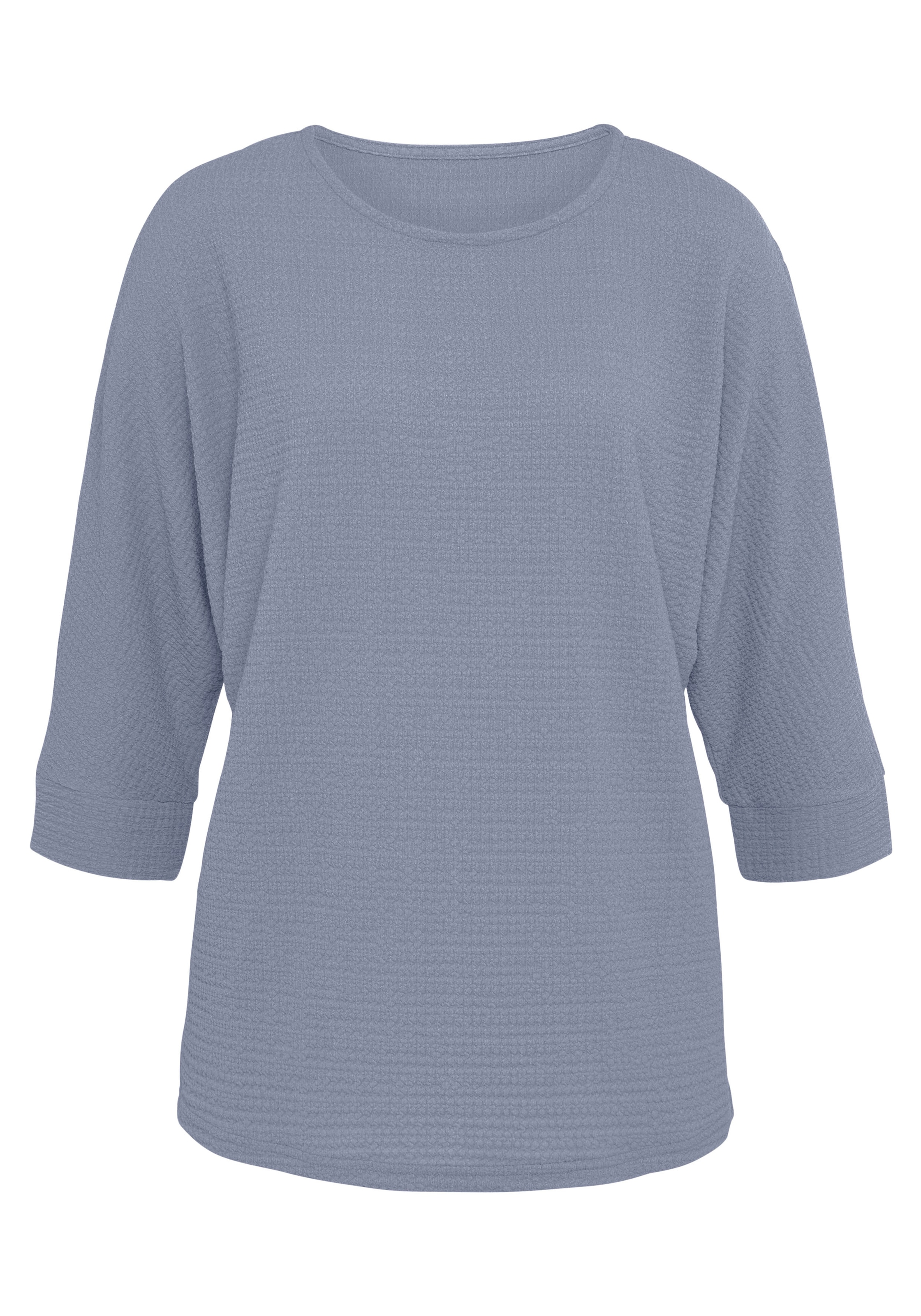 Vivance 3/4-Arm-Shirt »aus bügelfreier Crêpe-Qualität«