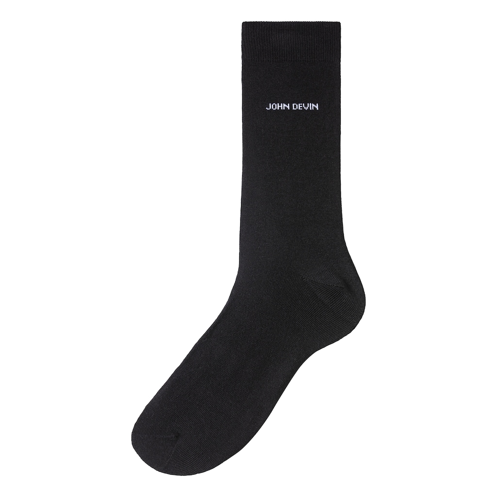 John Devin Basicsocken, (Packung, 7 Paar), für jeden Tag