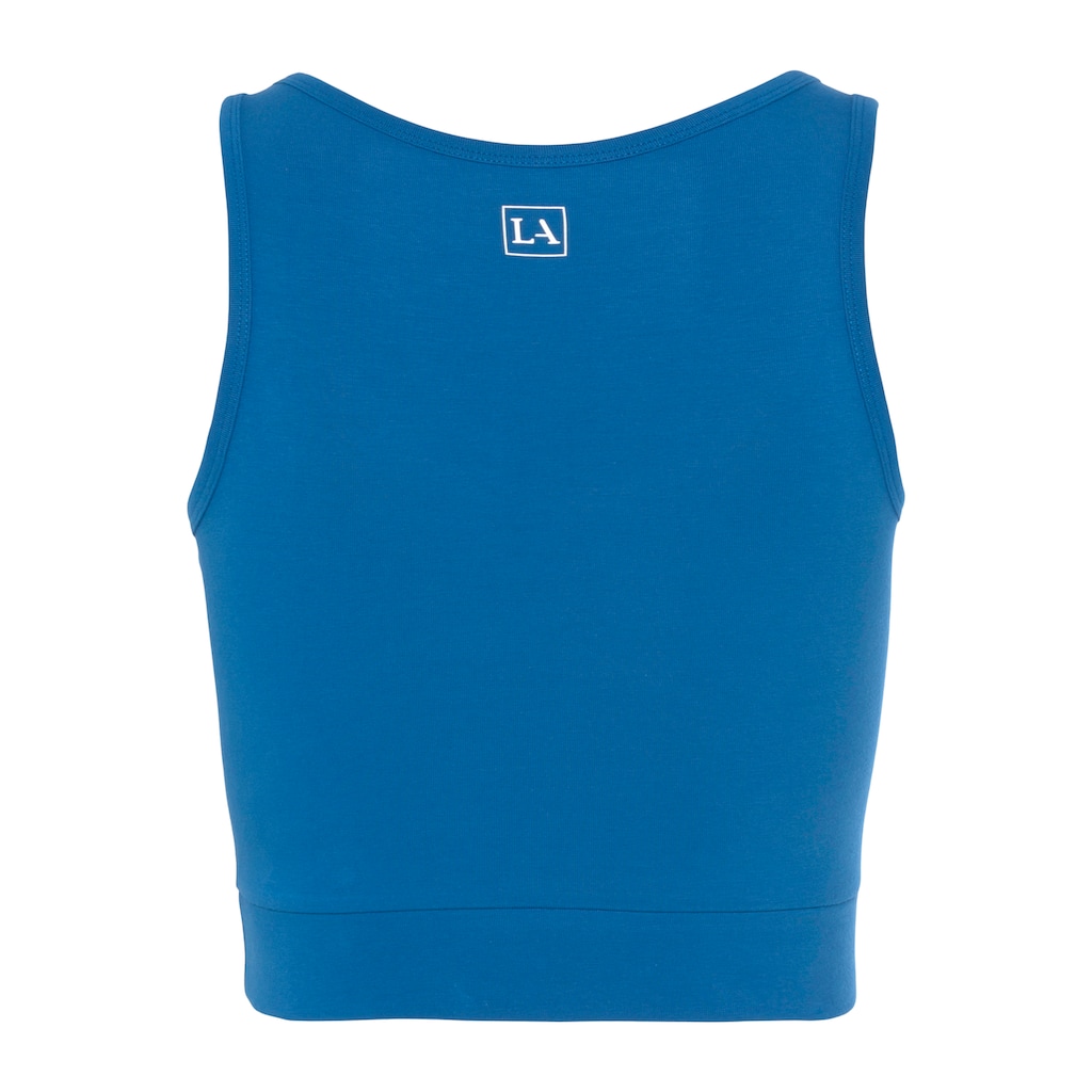 LASCANA ACTIVE Sporttop, Crop-Top mit breiten Trägern