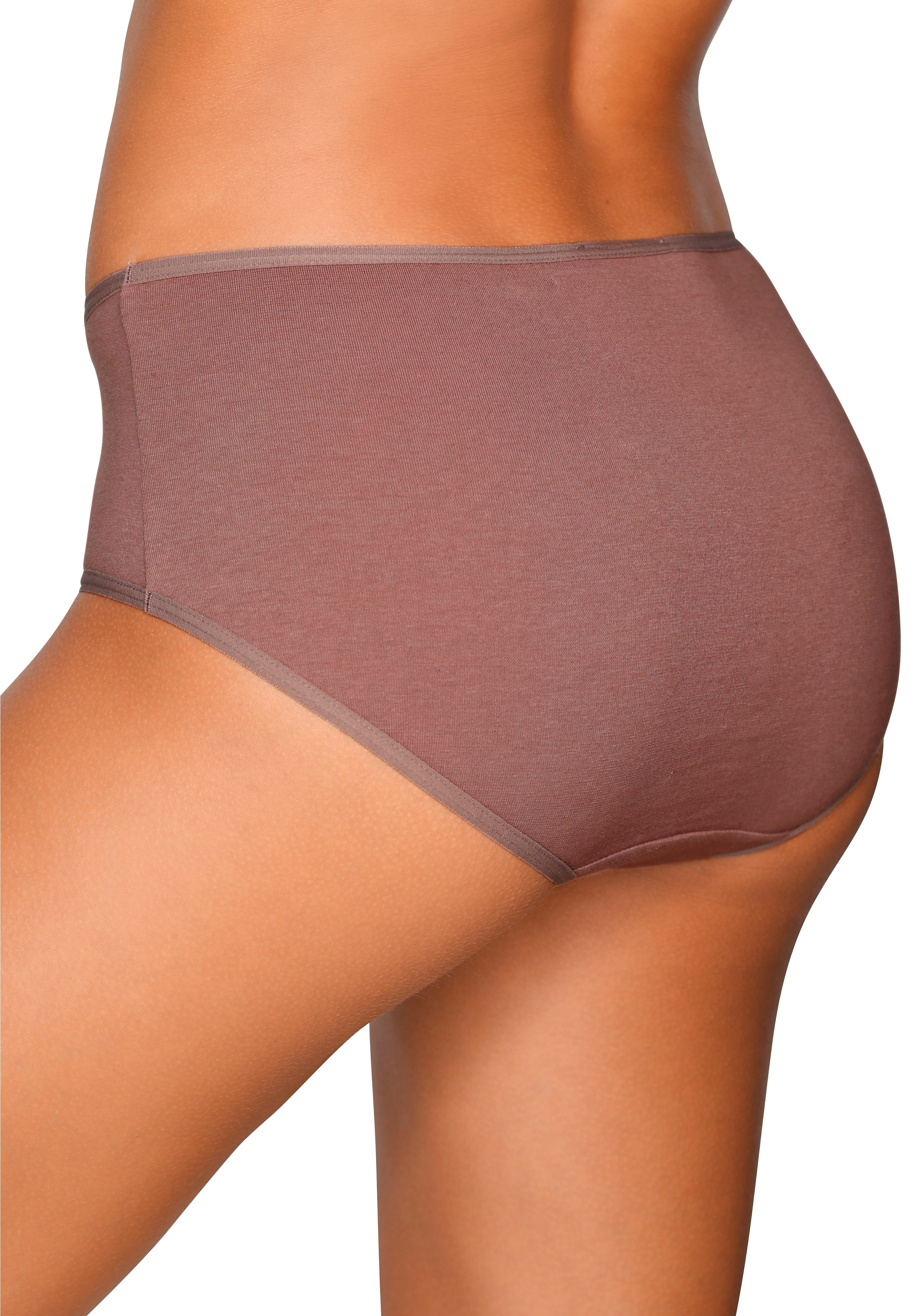 petite fleur Hüftslip, (10er-Pack), aus elastischer Baumwolle