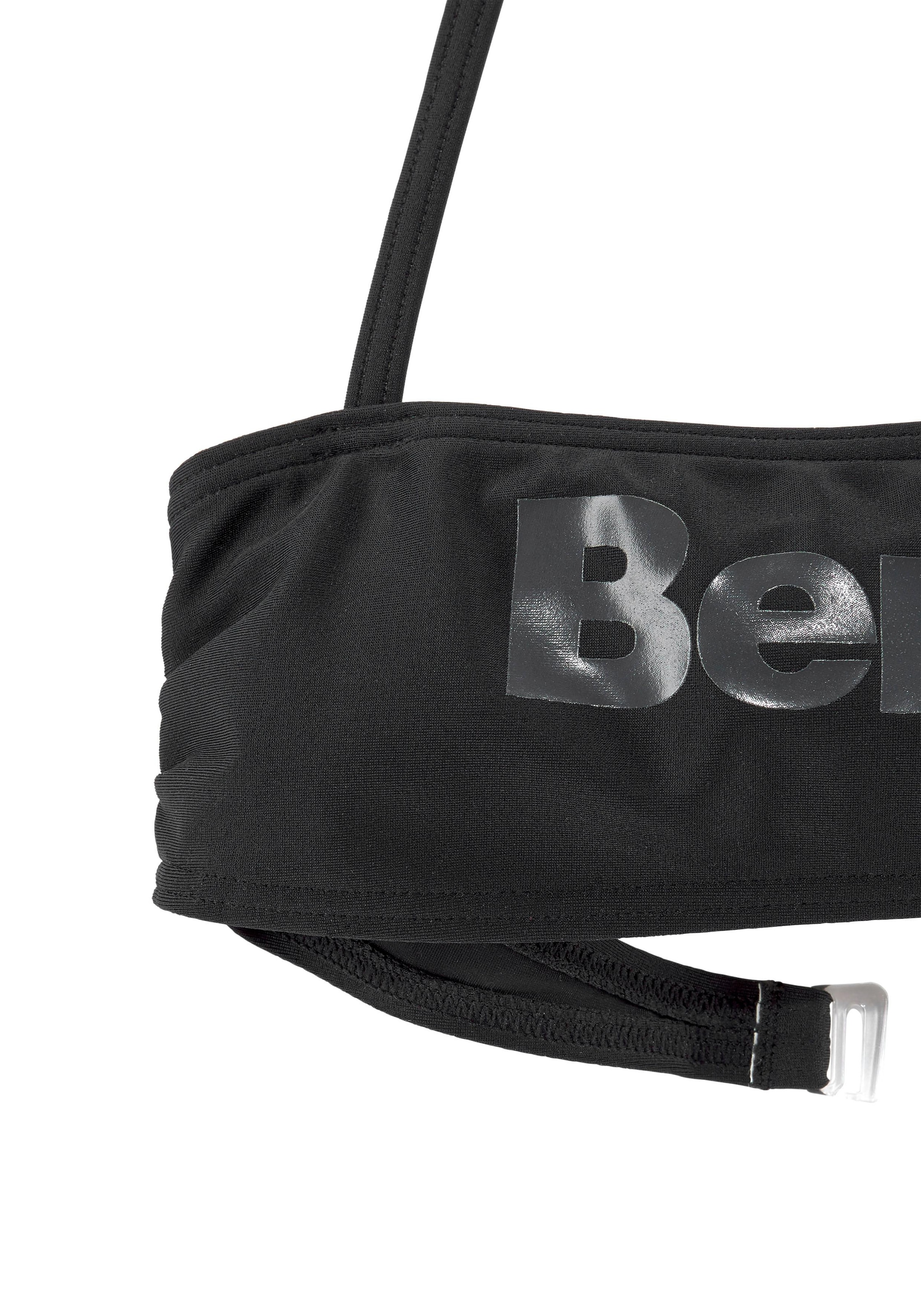 Bench. Bikini bandeau , mit grossem Logoprint