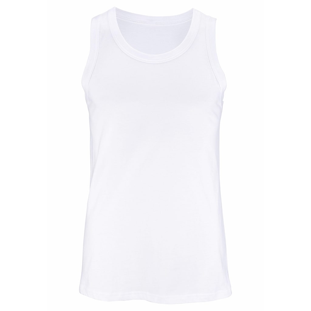 H.I.S Tanktop »Unterhemd für Herren«, (Packung, 3 tlg.), mit Rundhals aus Baumwolle