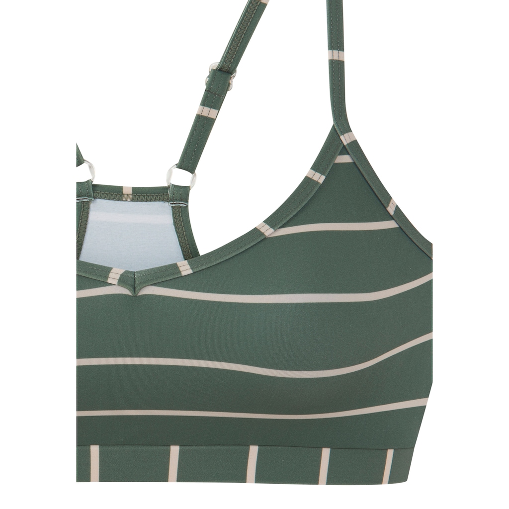 Bench. Bustier-Bikini-Top »Jules«, in Streifen-Optik