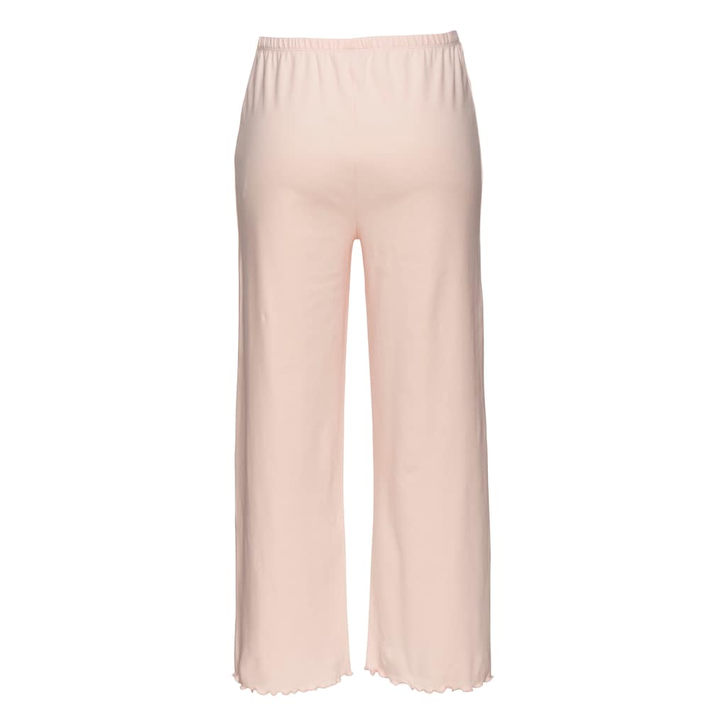 s.Oliver Pyjamahose, mit Babylocksaum
