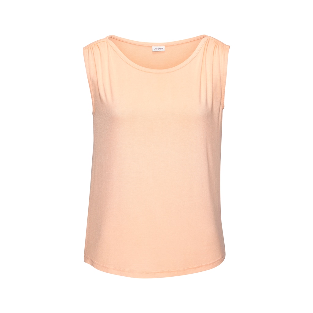 LASCANA Shirttop, aus weichem Viskosejersey
