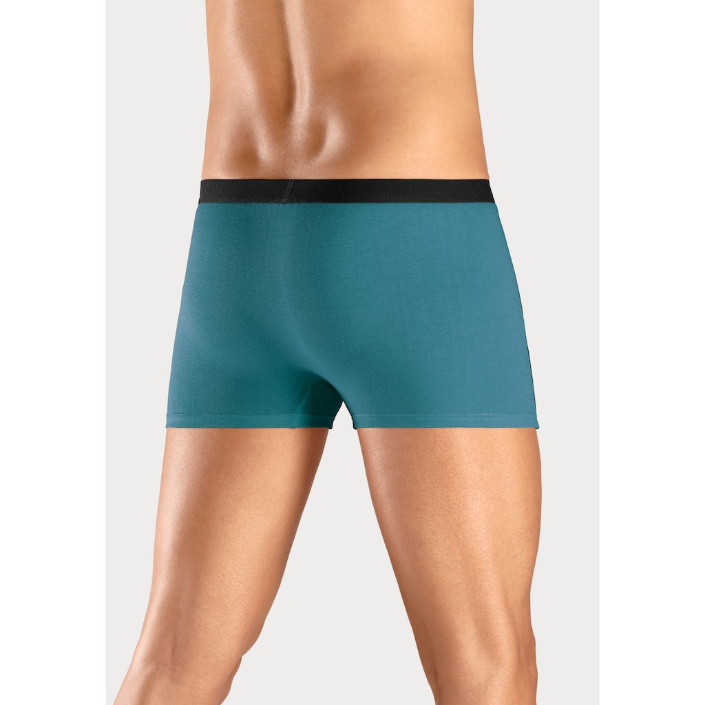 H.I.S Boxer »Boxershorts für Herren«, (Packung, 3 St.), mit schmalen Piping an den Seiten