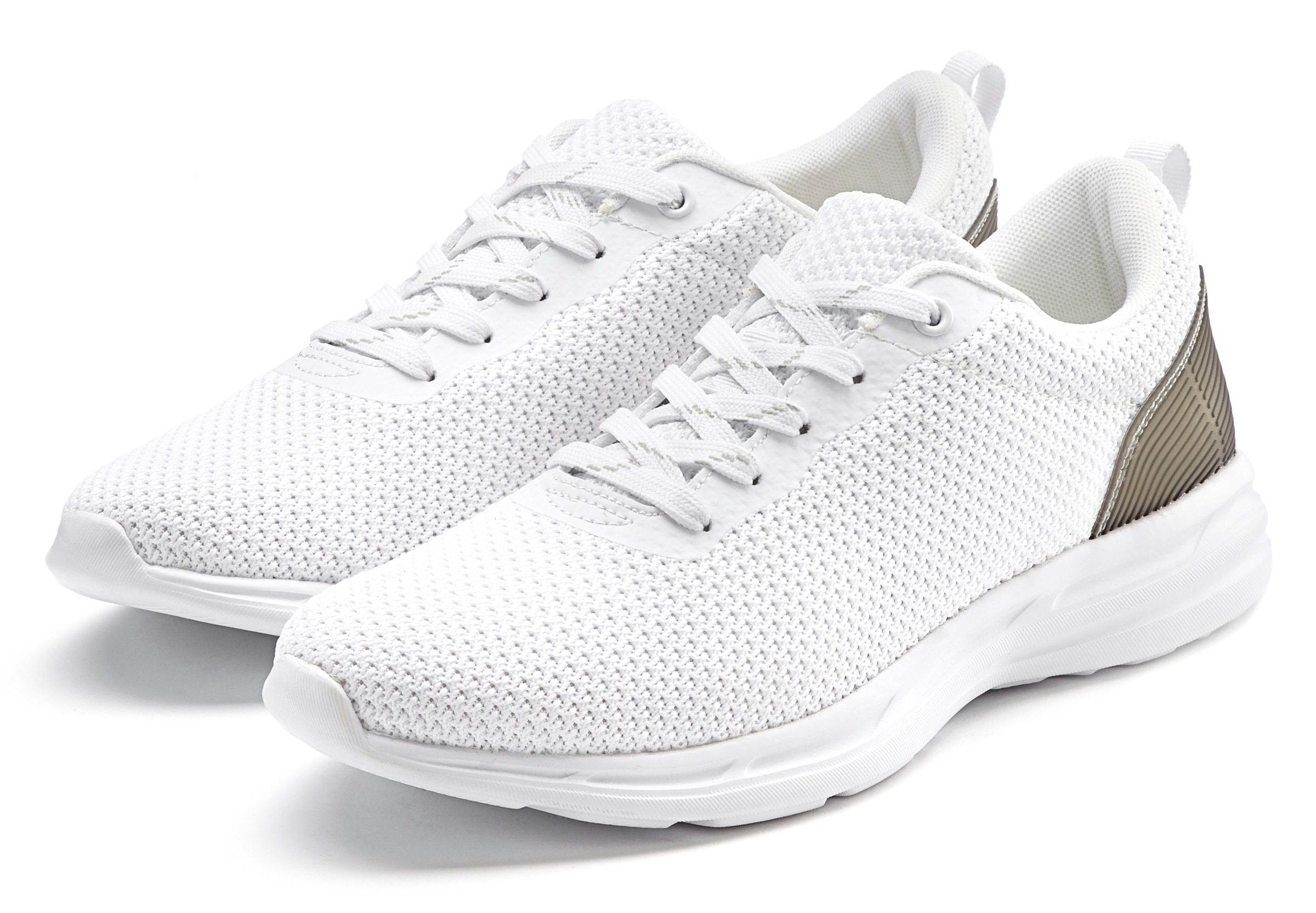 LASCANA Sneaker Schnürhalbschuh, Halbschuh, Freizeitschuh ultraleicht VEGAN