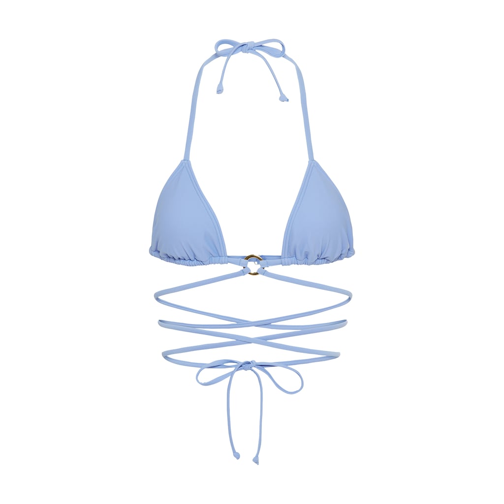 LSCN by LASCANA Triangel-Bikini-Top »Gina«, mit langem Bindeband