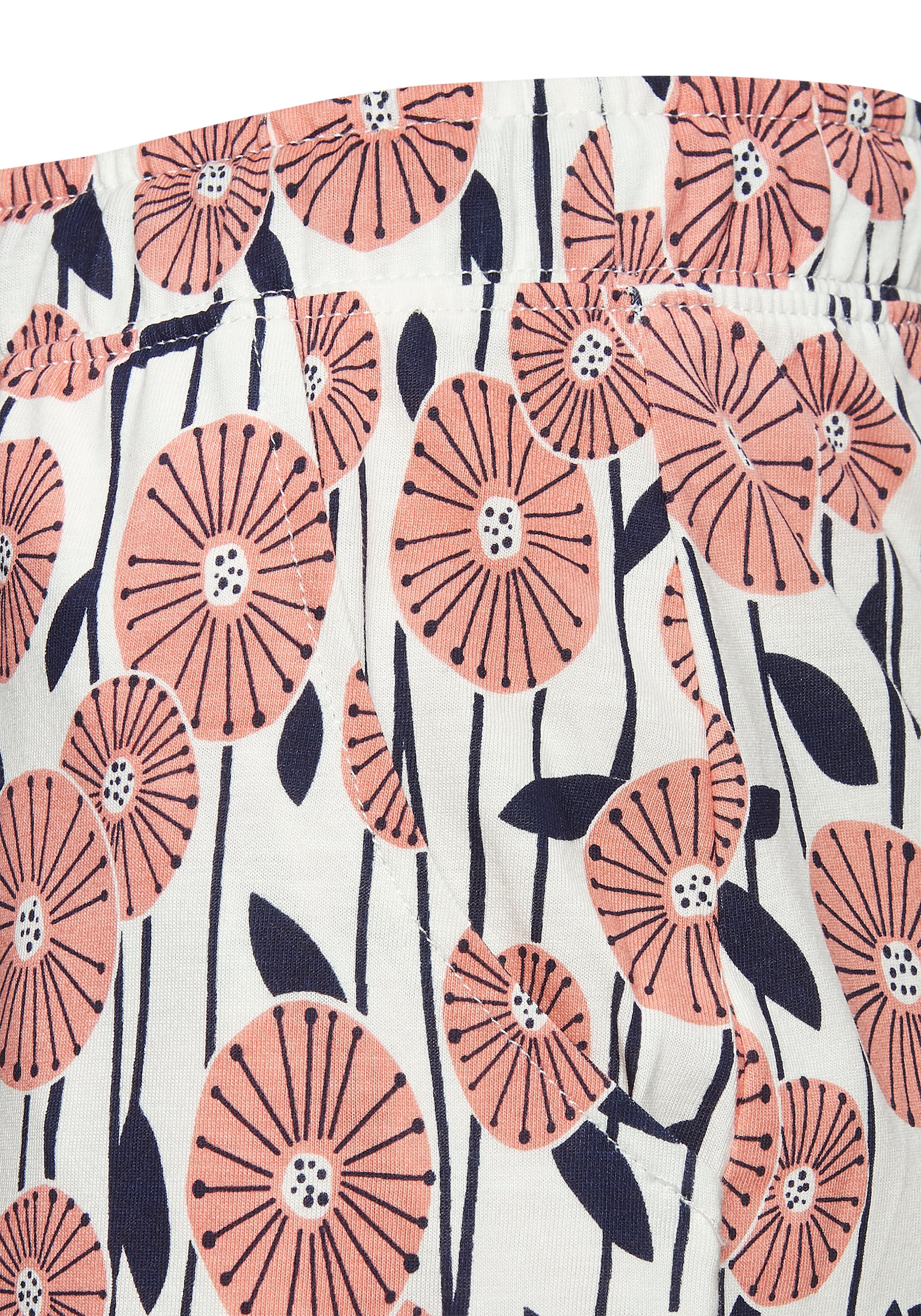 Vivance Dreams Pyjamashorts, mit schönem Alloverdruck