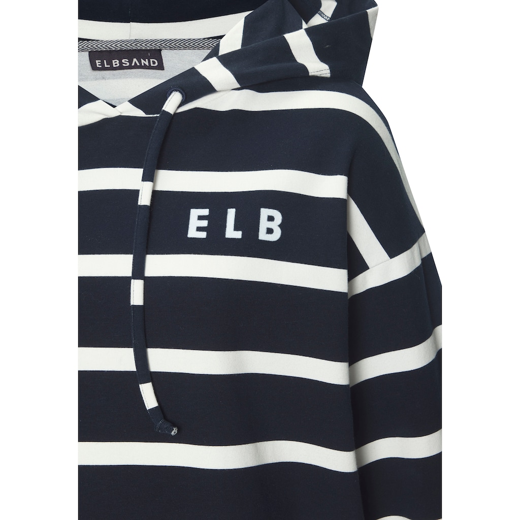 Elbsand Kapuzensweatshirt, mit Logoprint