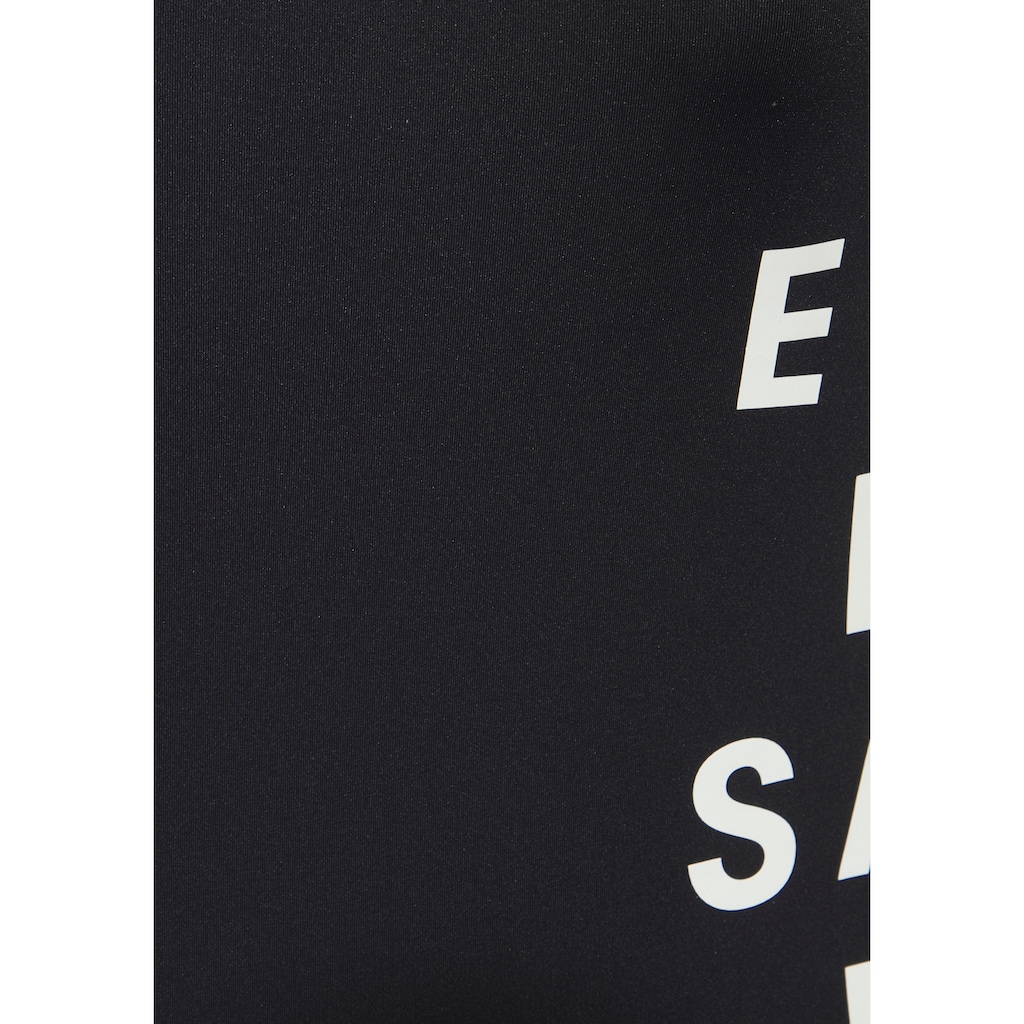 Elbsand Badeanzug »Deep«, mit Logo in Kontrastfarbe