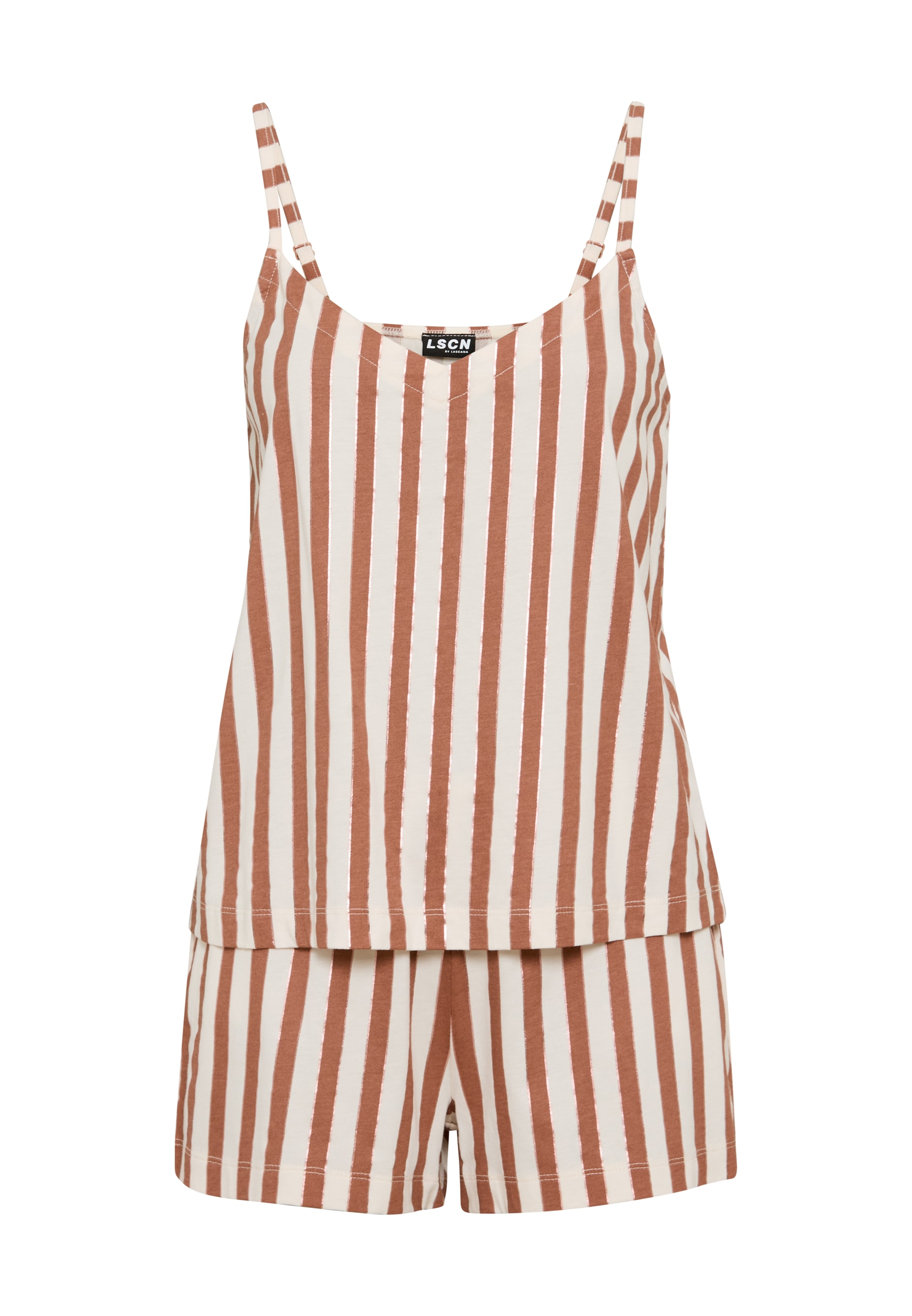 LSCN by LASCANA Shorty 2 pièces avec joli imprimé