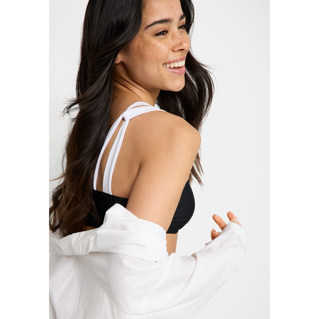 LSCN by LASCANA Bustier-Bikini, mit One-Shoulder