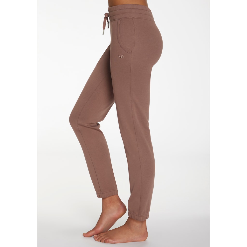 H.I.S Relaxhose, mit breitem Bund, Loungewear, Loungeanzug