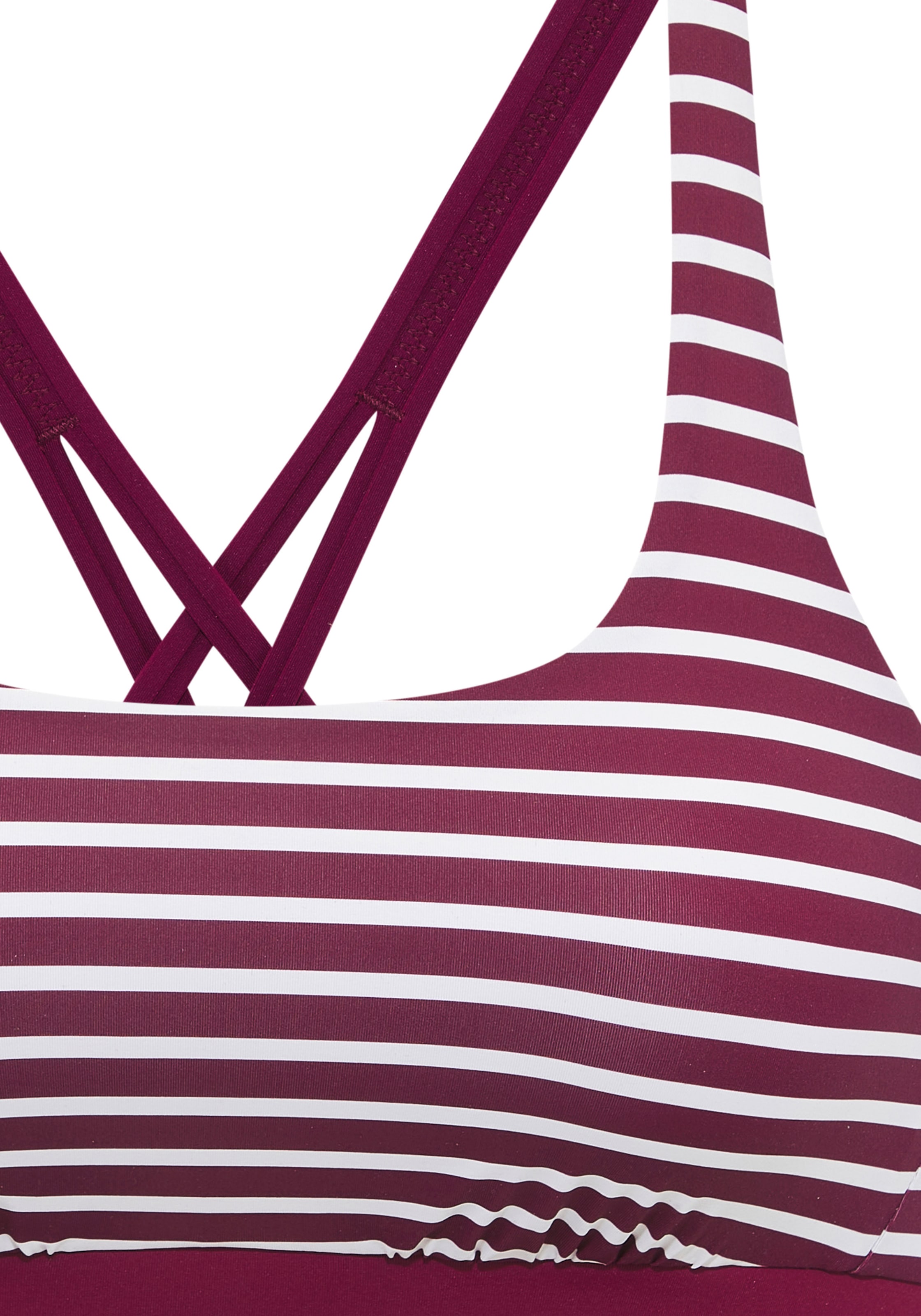 Venice Beach Top bikini bustier »Tadu« mit modischer Rückenlösung