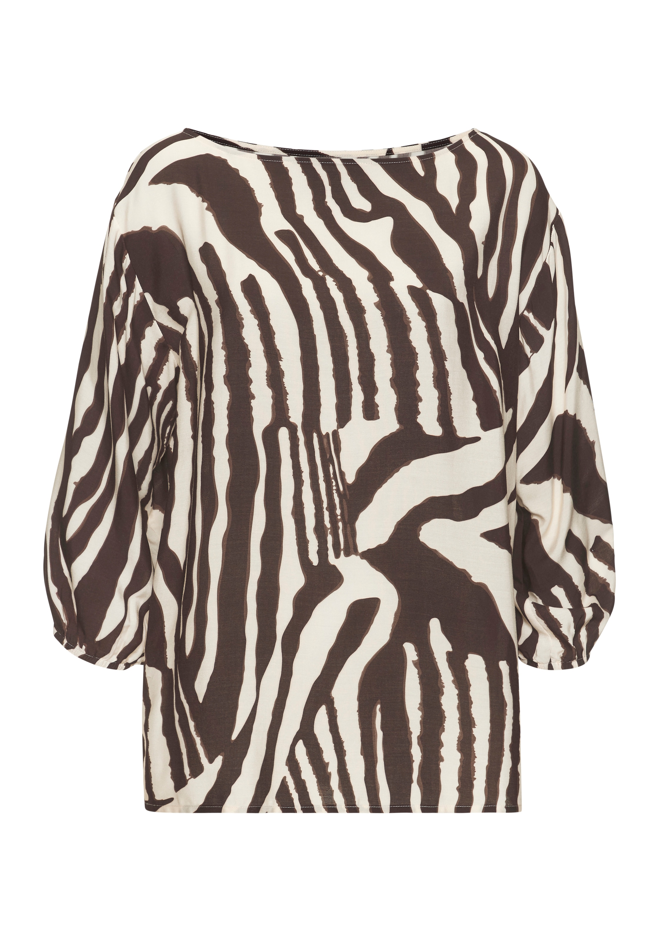 LASCANA Blouse à enfiler mit Animalprint, Damenbluse, modisch