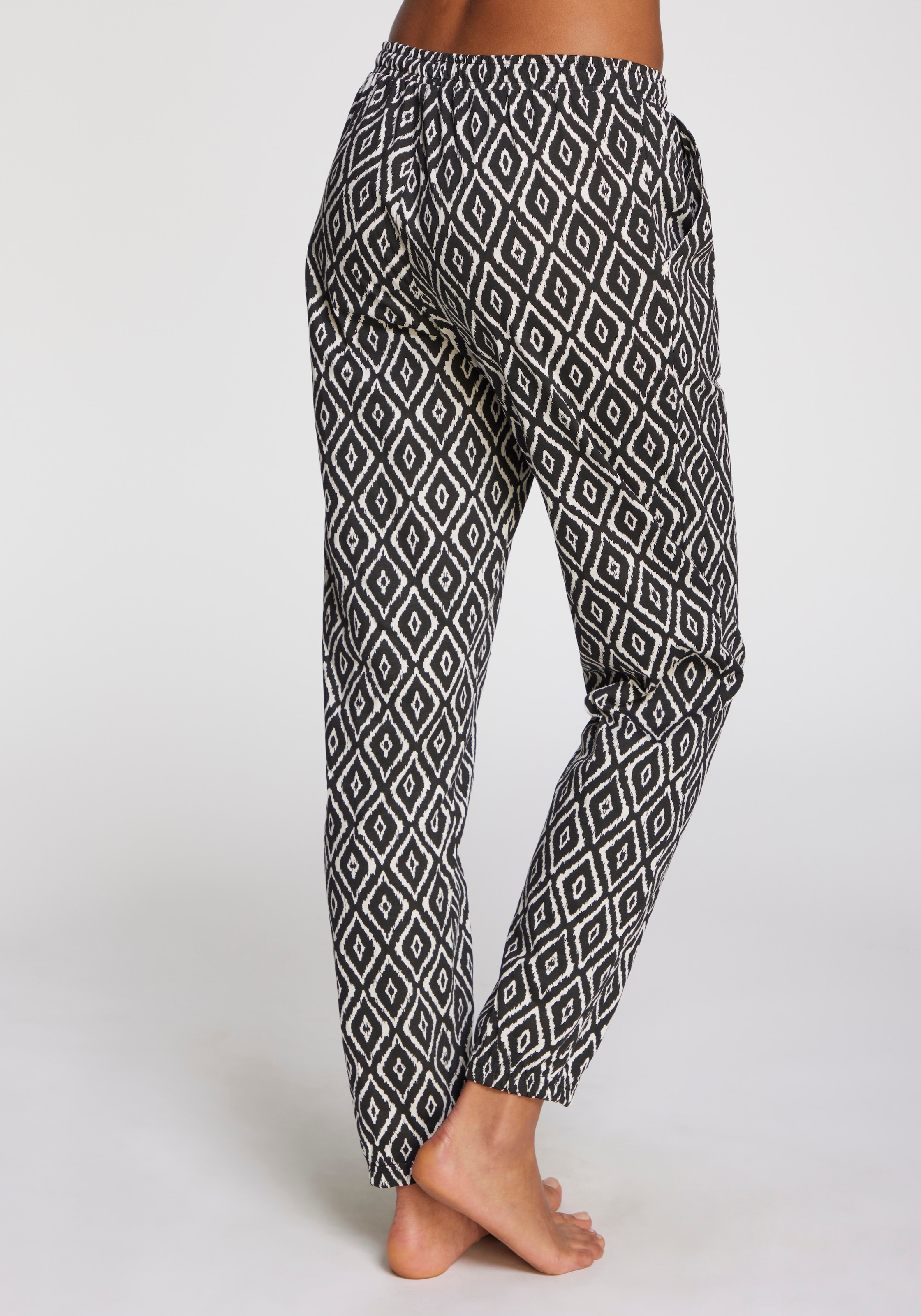 Vivance Dreams Pyjamahose, mit elastischem Hosensaum