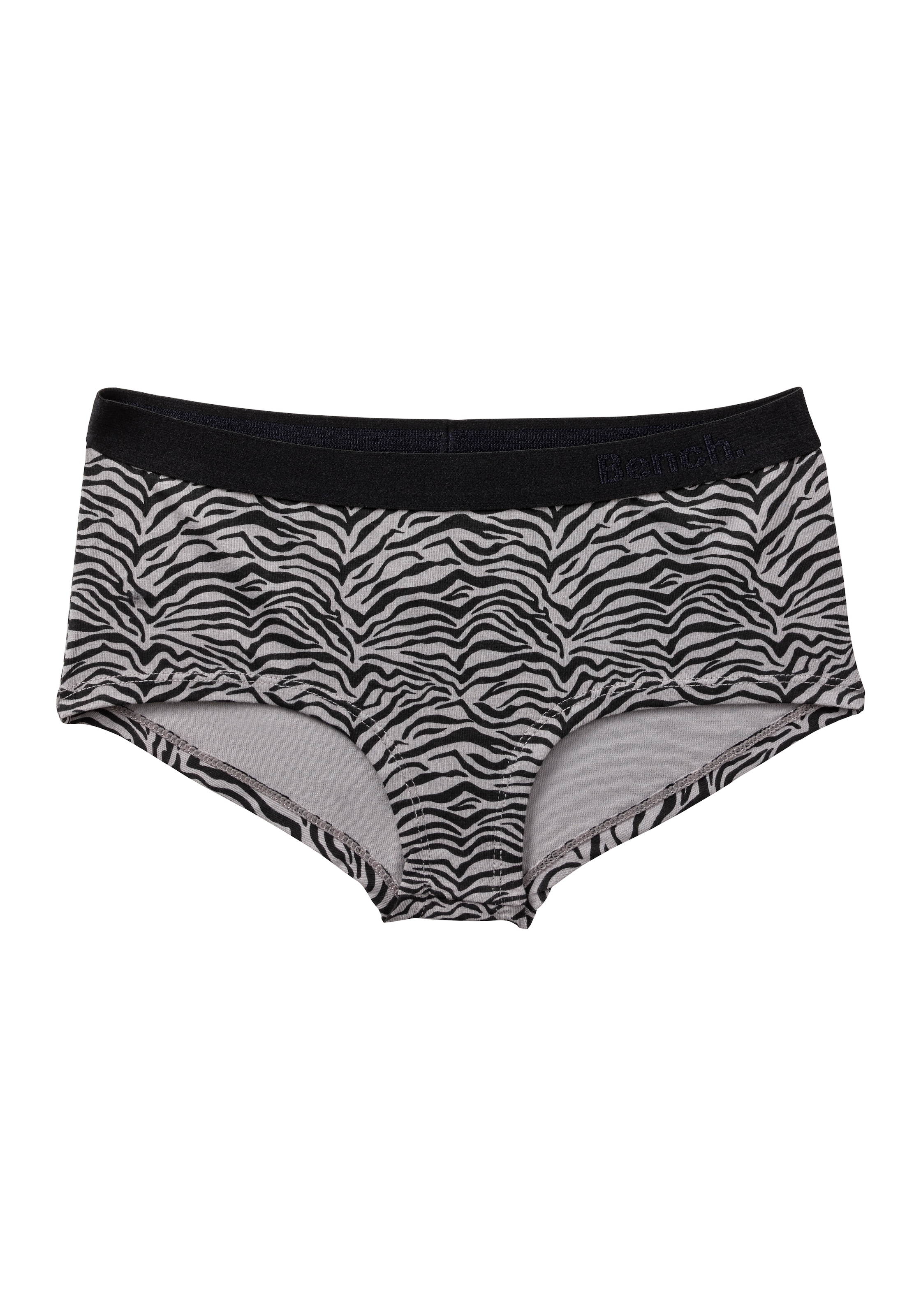 Bench. Set: Bustier, (4 tlg., mit Panty), mit tonigem Zebramuster