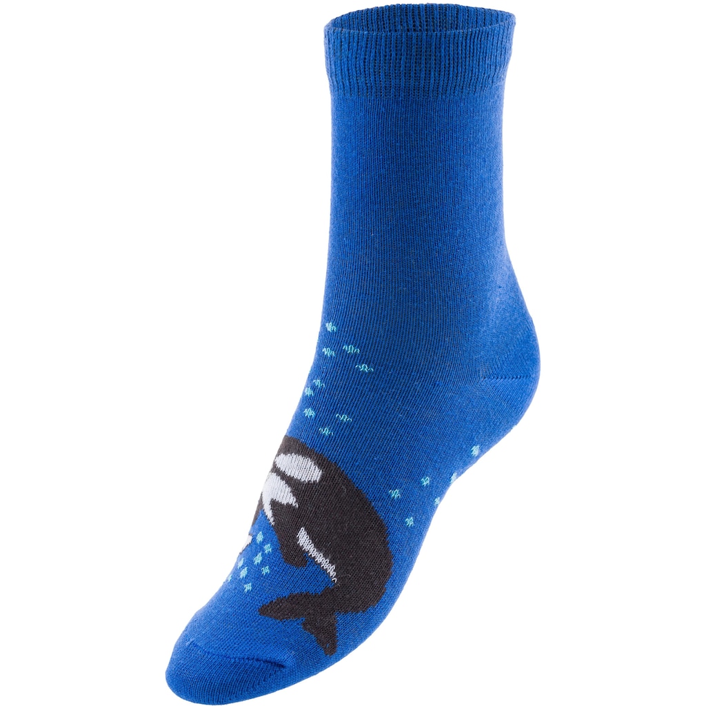 Arizona Socken, (Packung, 5 Paar), mit Meeresmotiven