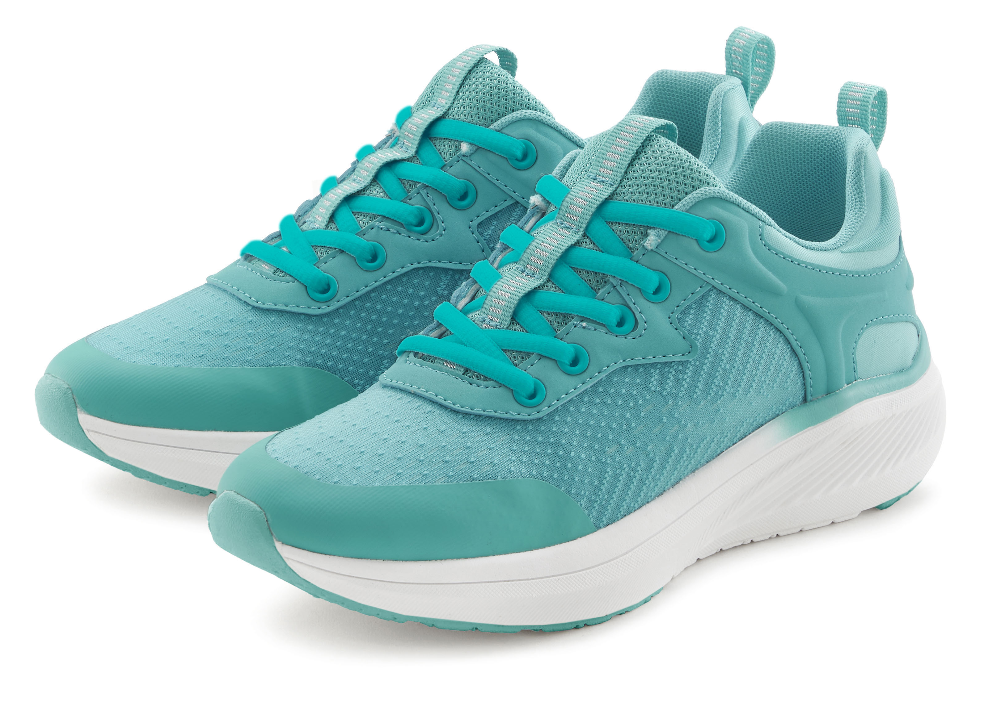 Thumbnail - LASCANA Sneaker, Freizeitschuh, Schnürhalbschuh mit herausnehmbarer Innensohle VEGAN
