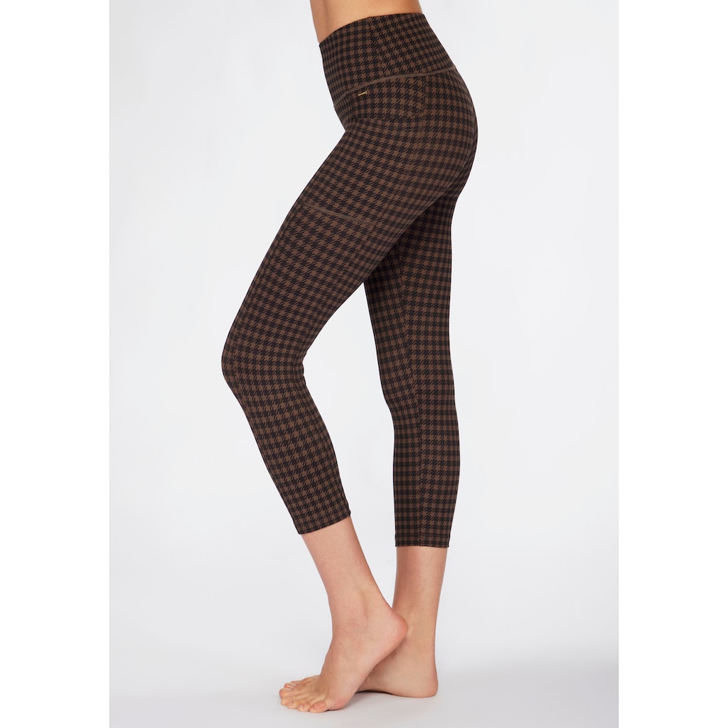 LASCANA Caprileggings, Sporthose im Allover-Druck
