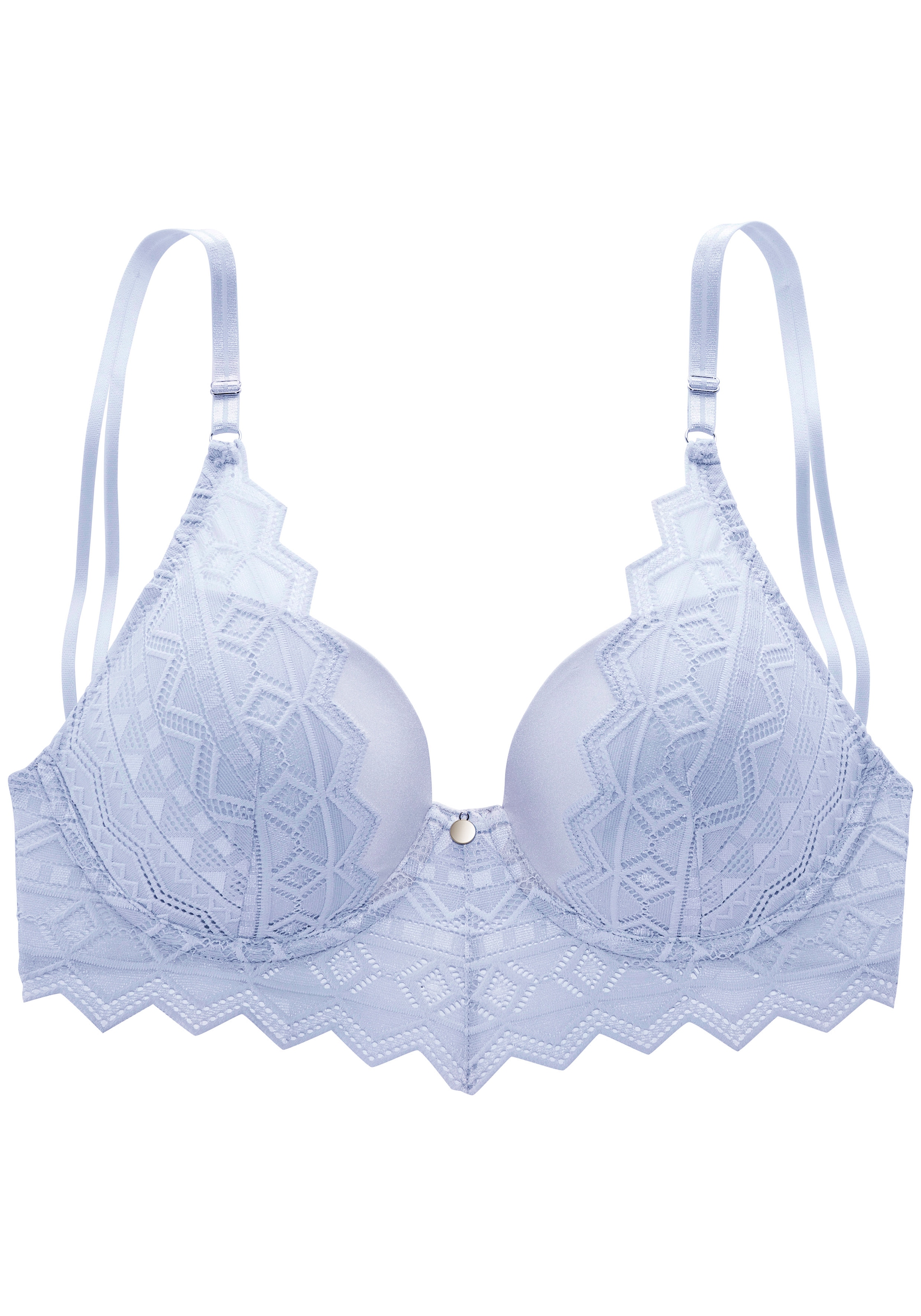 s.Oliver »Romane« mit Bügel und graphischer Spitze in transparenter Optik, Dessous