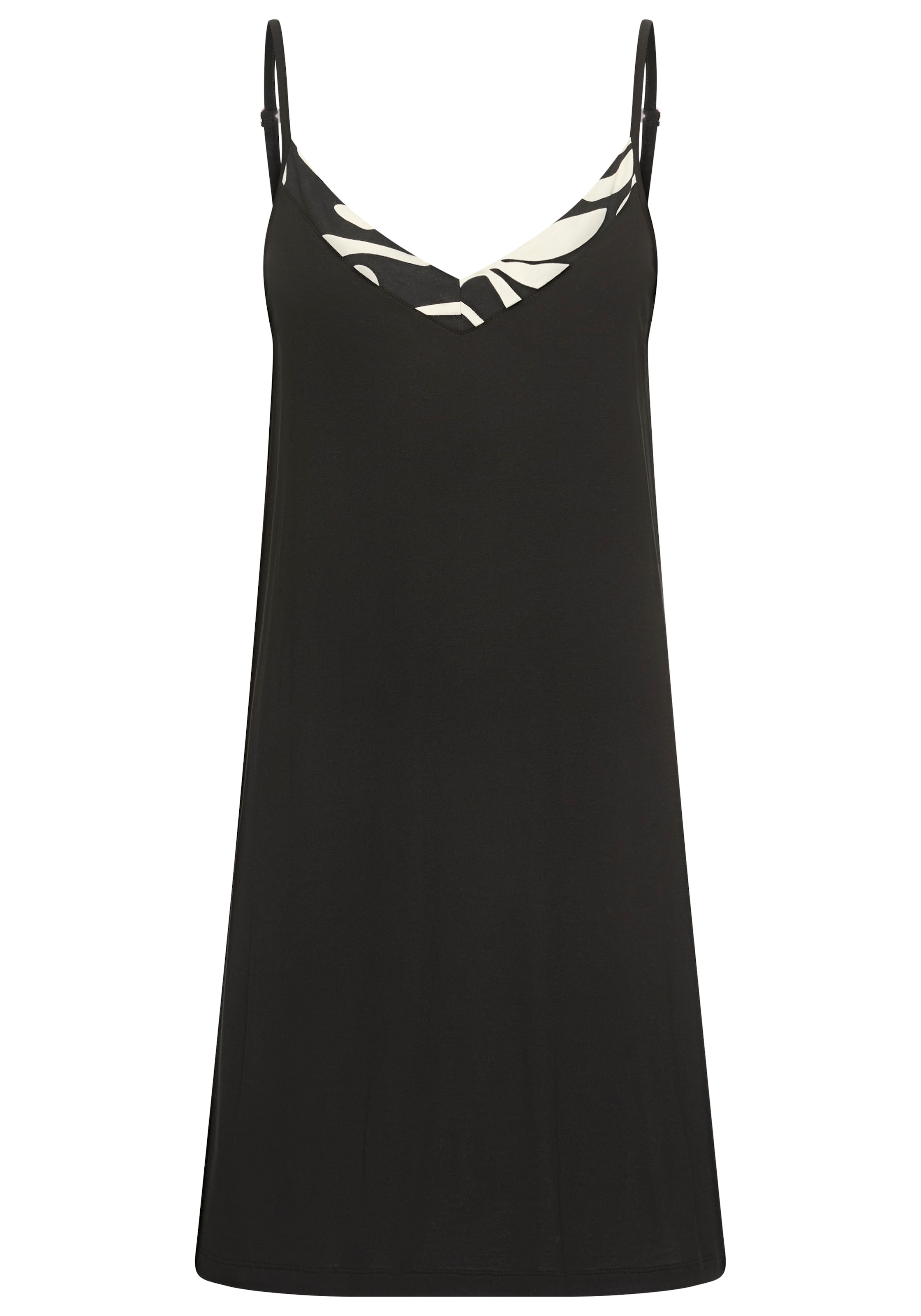 French Connection Négligé 1-teilig,  im zeitlosen Schwarz-Weiss-Look