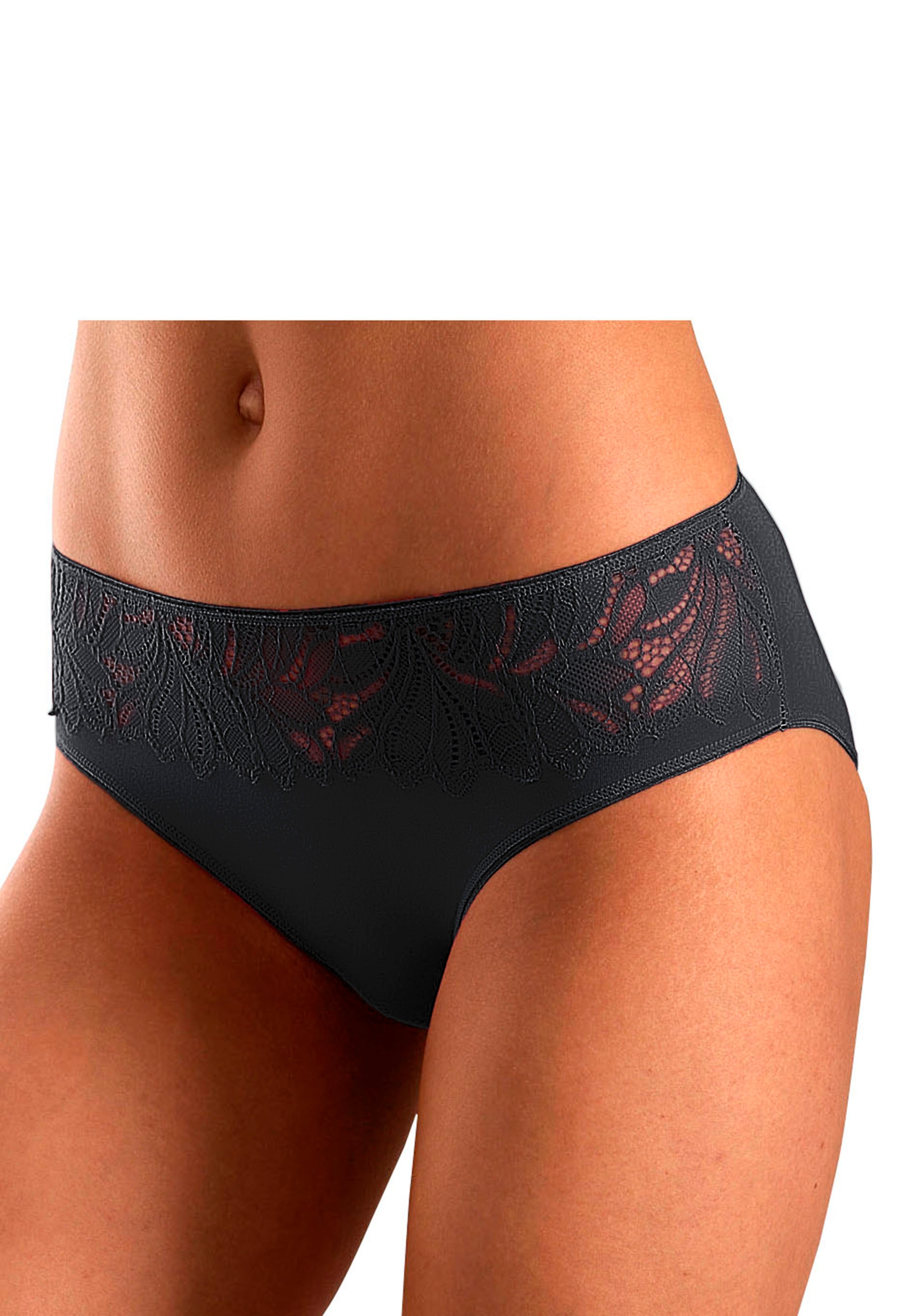 Vivance Jazz-Pants Slips 5er-Pack, aus elastischer Baumwoll-Qualität