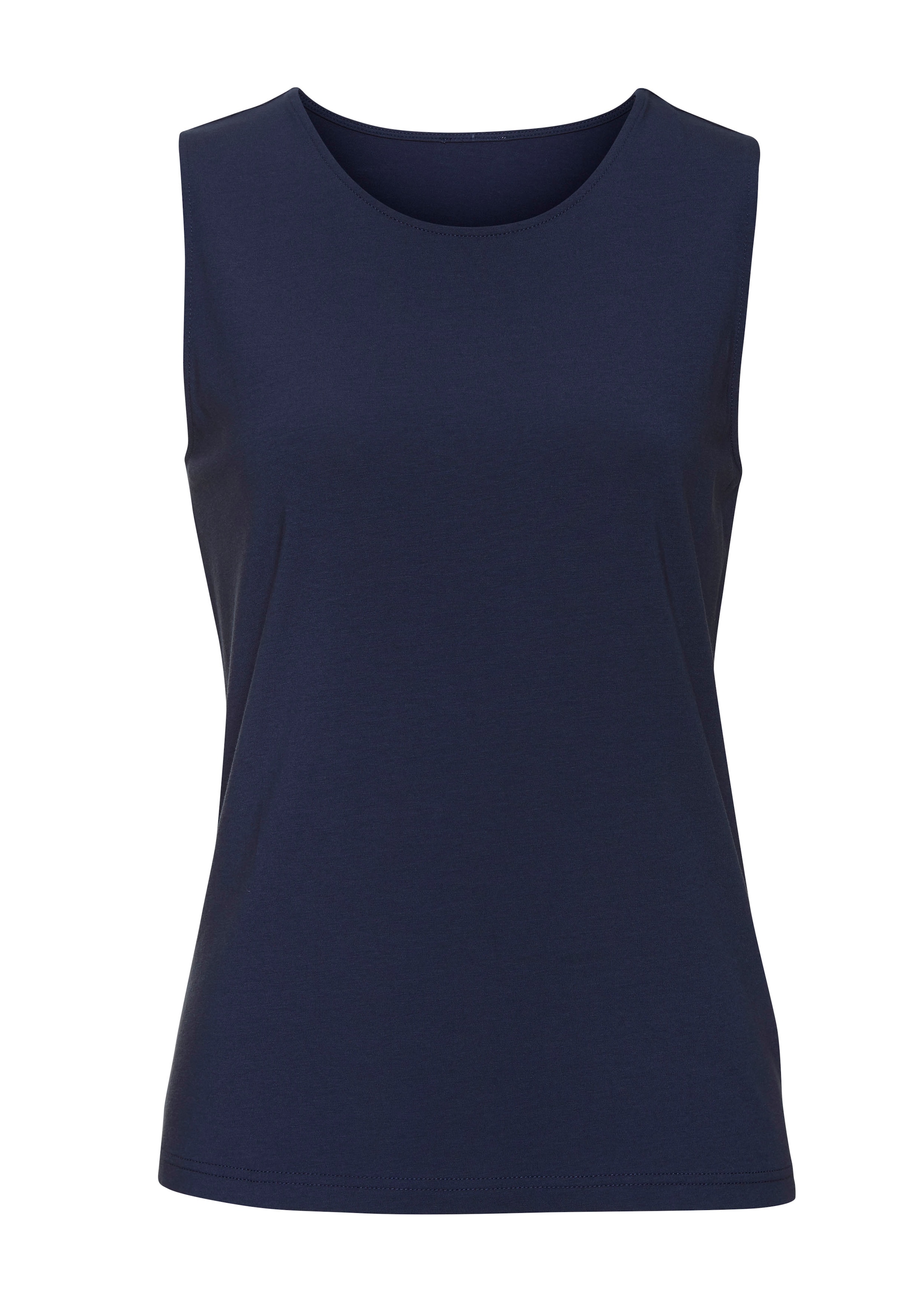 LASCANA Tanktop »aus elastischer Baumwoll-Modal-Qualität«, (2er-Pack)