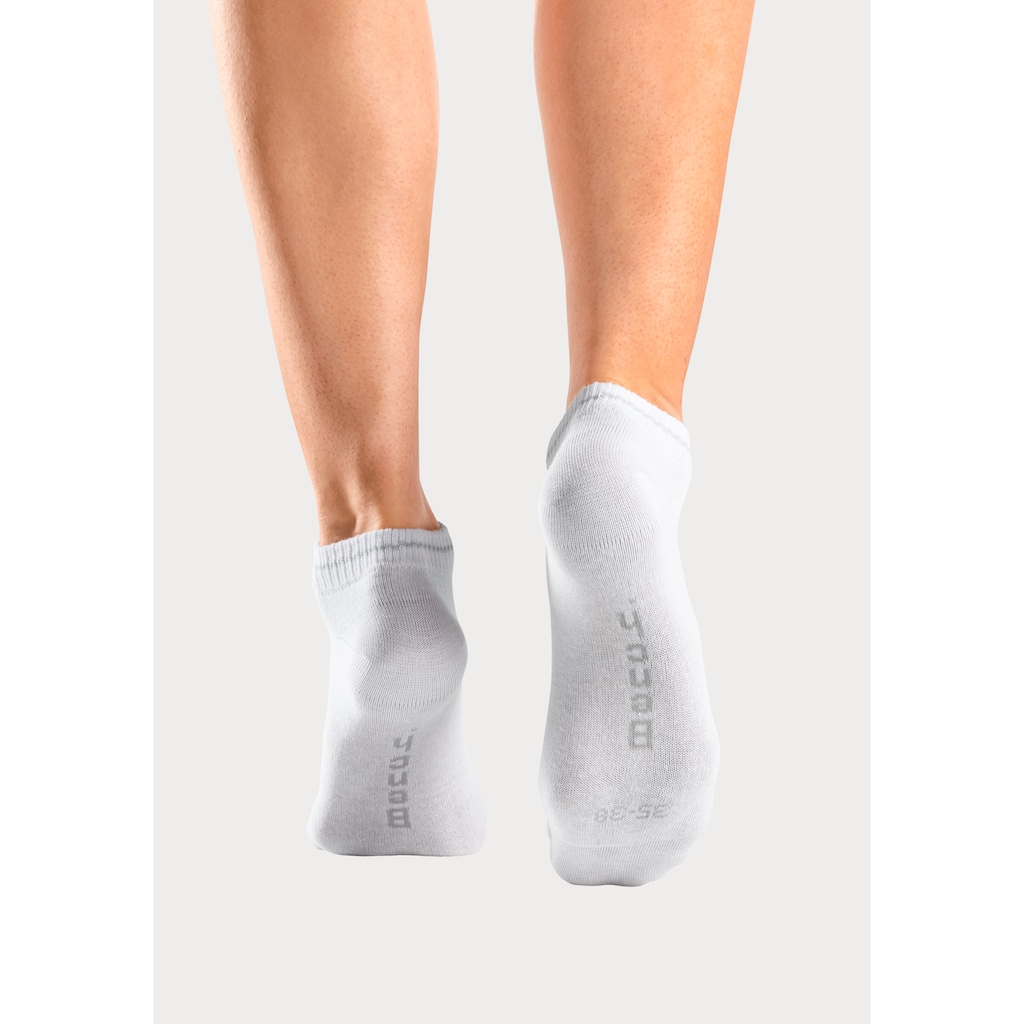 Bench. Sneakersocken, (Packung, 6 Paar), mit unterschiedlichen Designs