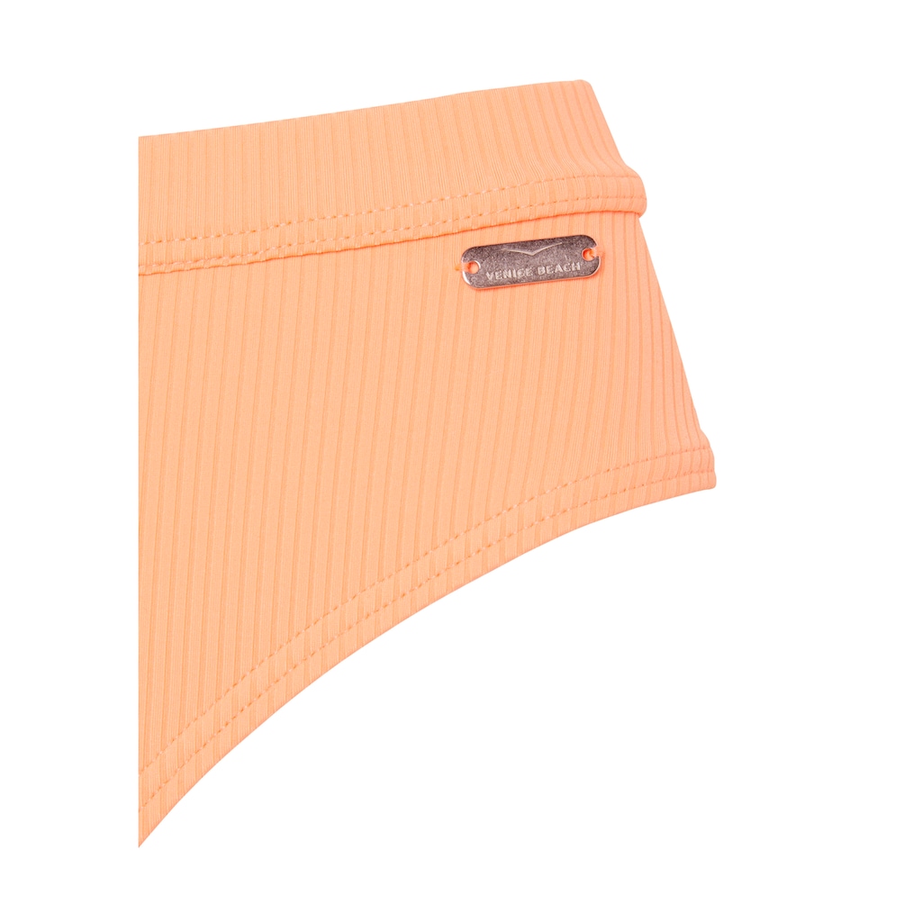 Venice Beach Bikini-Hose »Lucky«, aus gerippter Strukturware