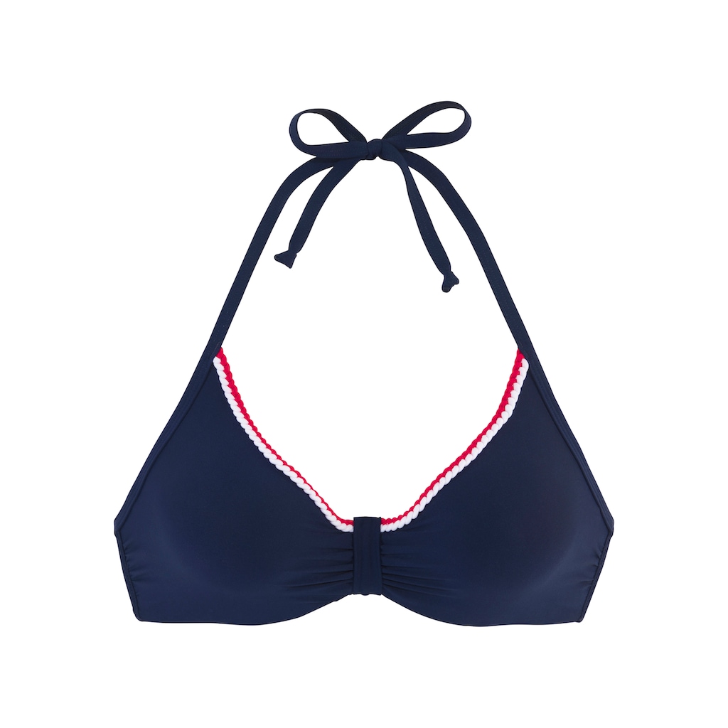 s.Oliver Bügel-Bikini-Top »Junis«, mit geflochtenen Details