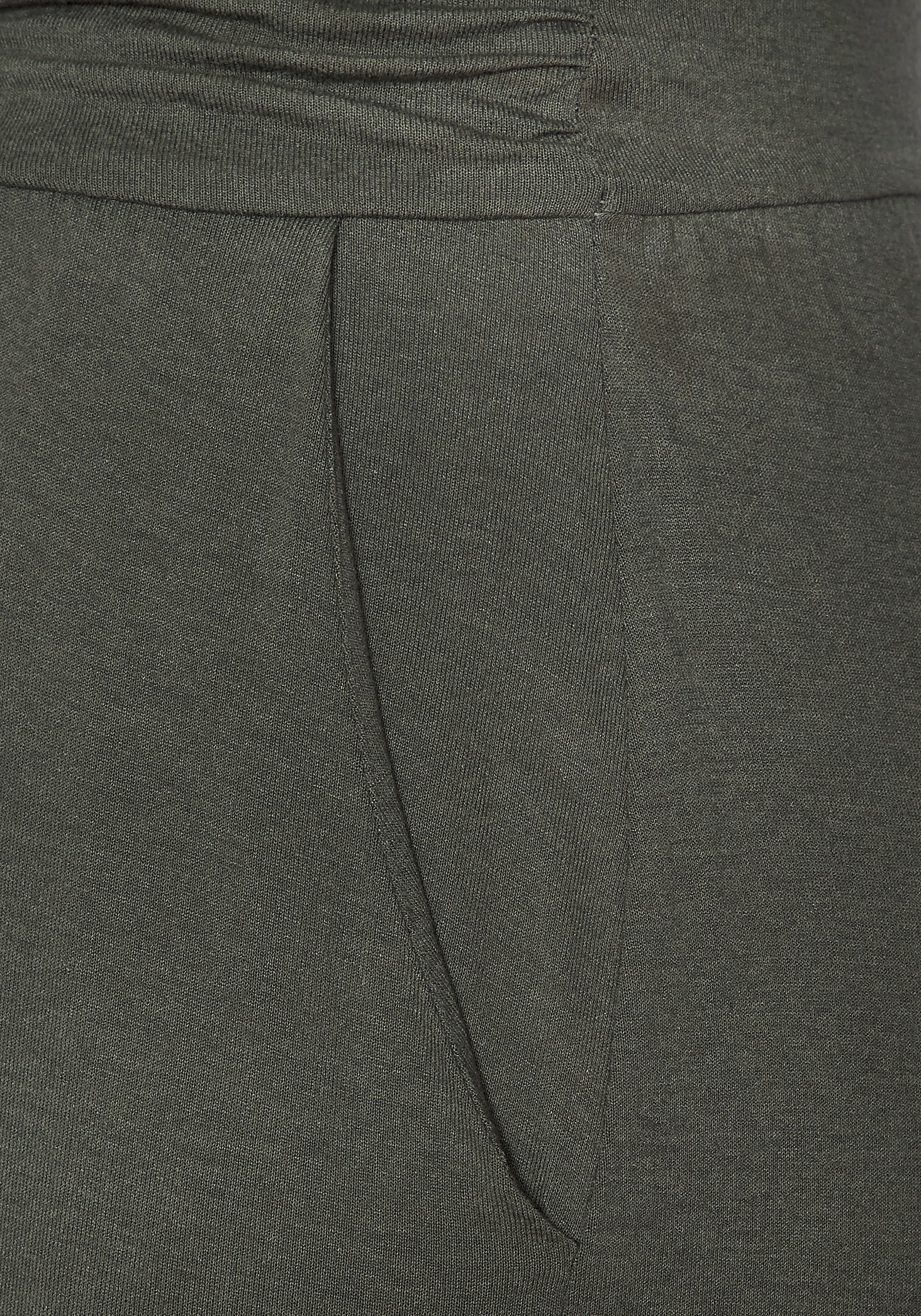 LASCANA Bandeauoverall mit Eingrifftaschen und Raffung am Oberteil